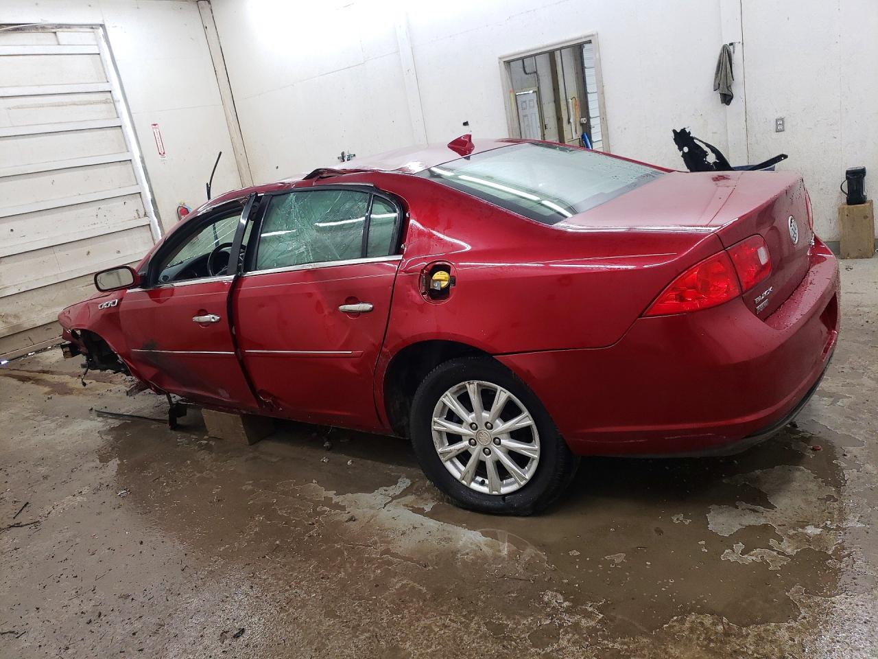 2010 Buick Lucerne Cxl Red vin: 1G4HC5EM4AU101535