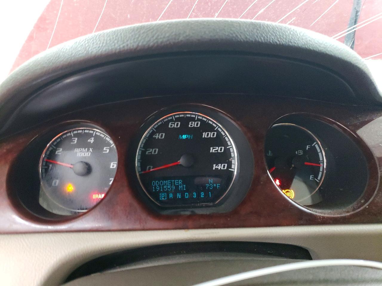 2010 Buick Lucerne Cxl Red vin: 1G4HC5EM4AU101535