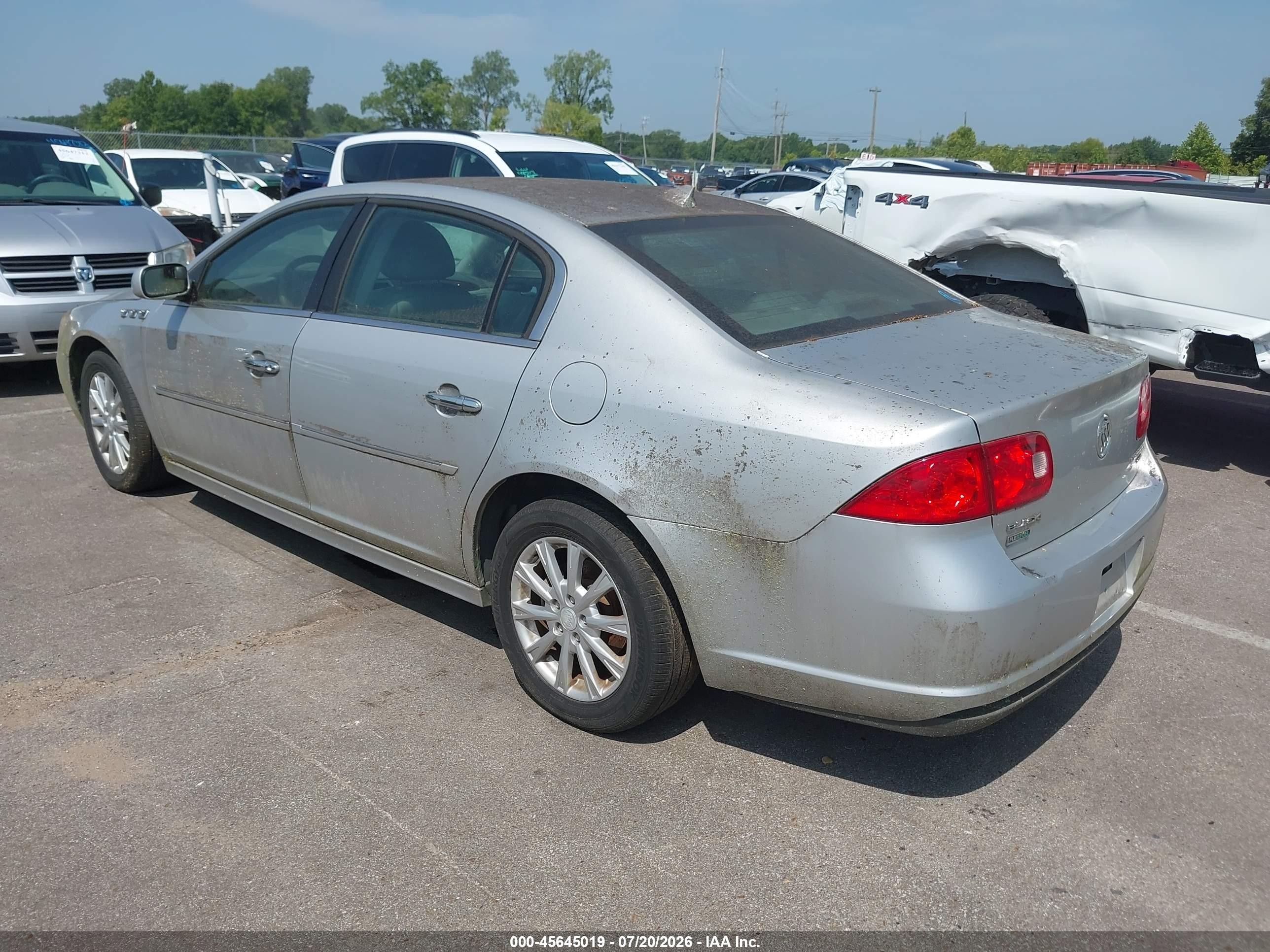 2011 Buick Lucerne Cxl Gray vin: 1G4HC5EM4BU132222