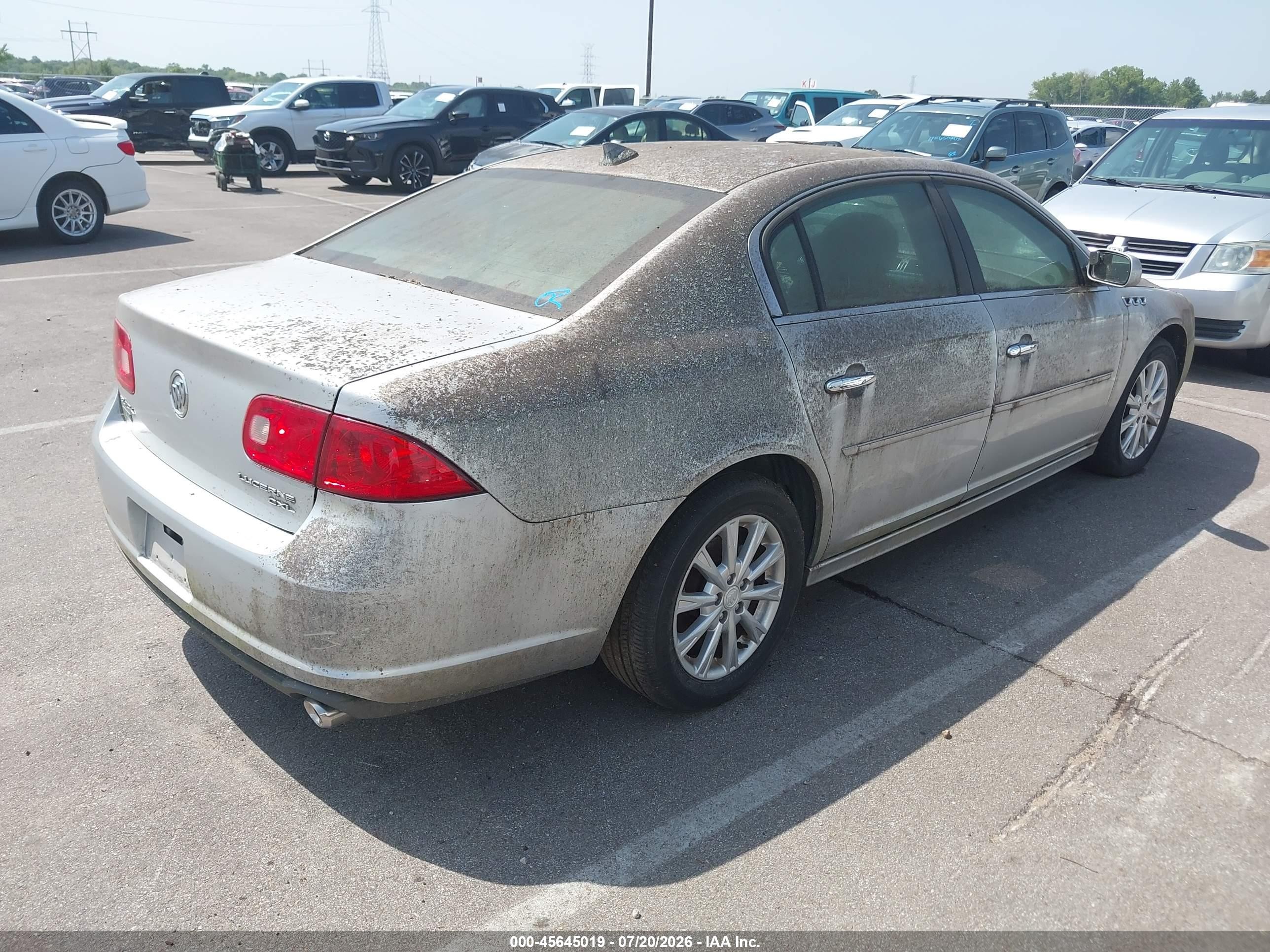 2011 Buick Lucerne Cxl Gray vin: 1G4HC5EM4BU132222