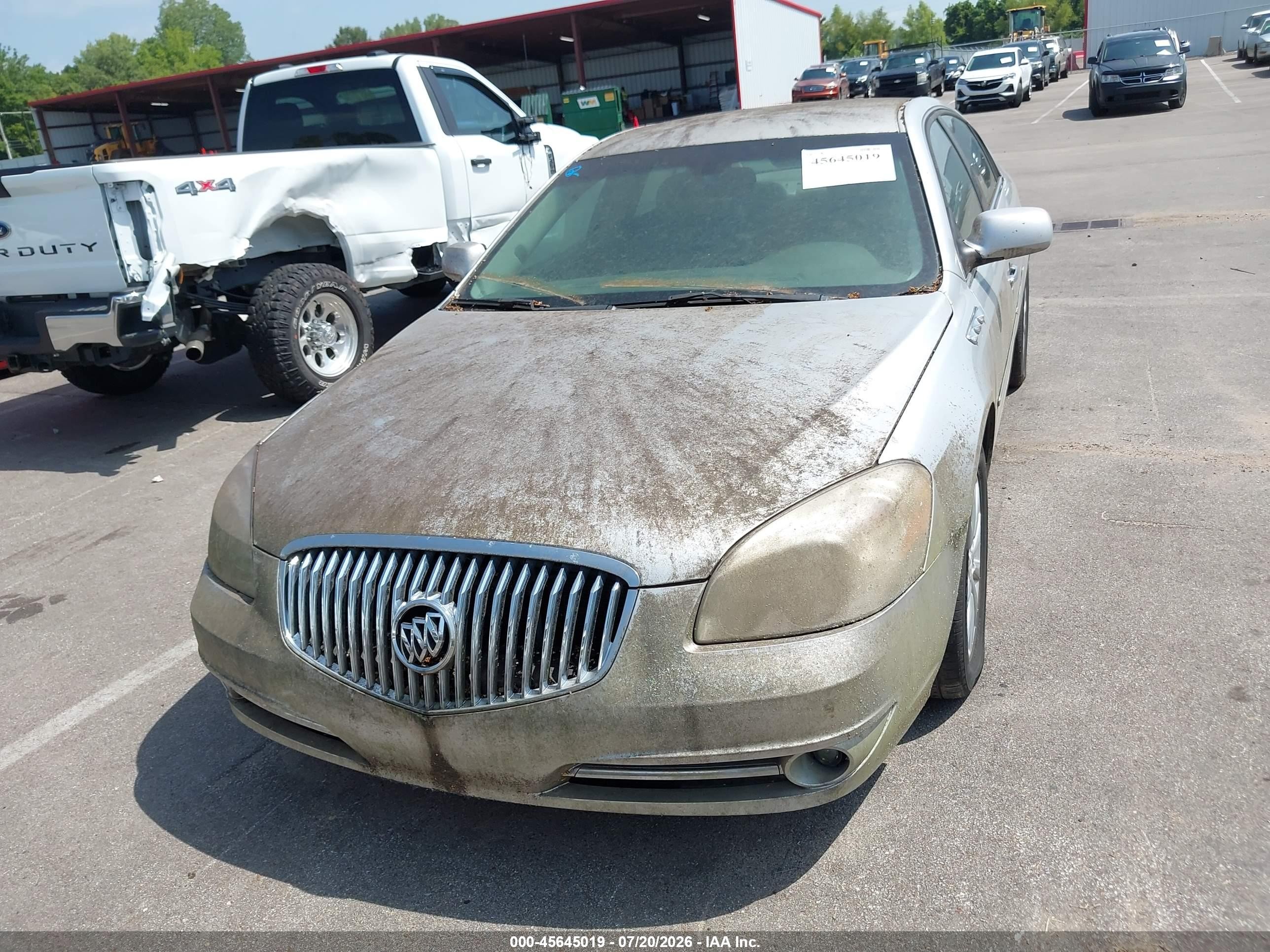 2011 Buick Lucerne Cxl Gray vin: 1G4HC5EM4BU132222