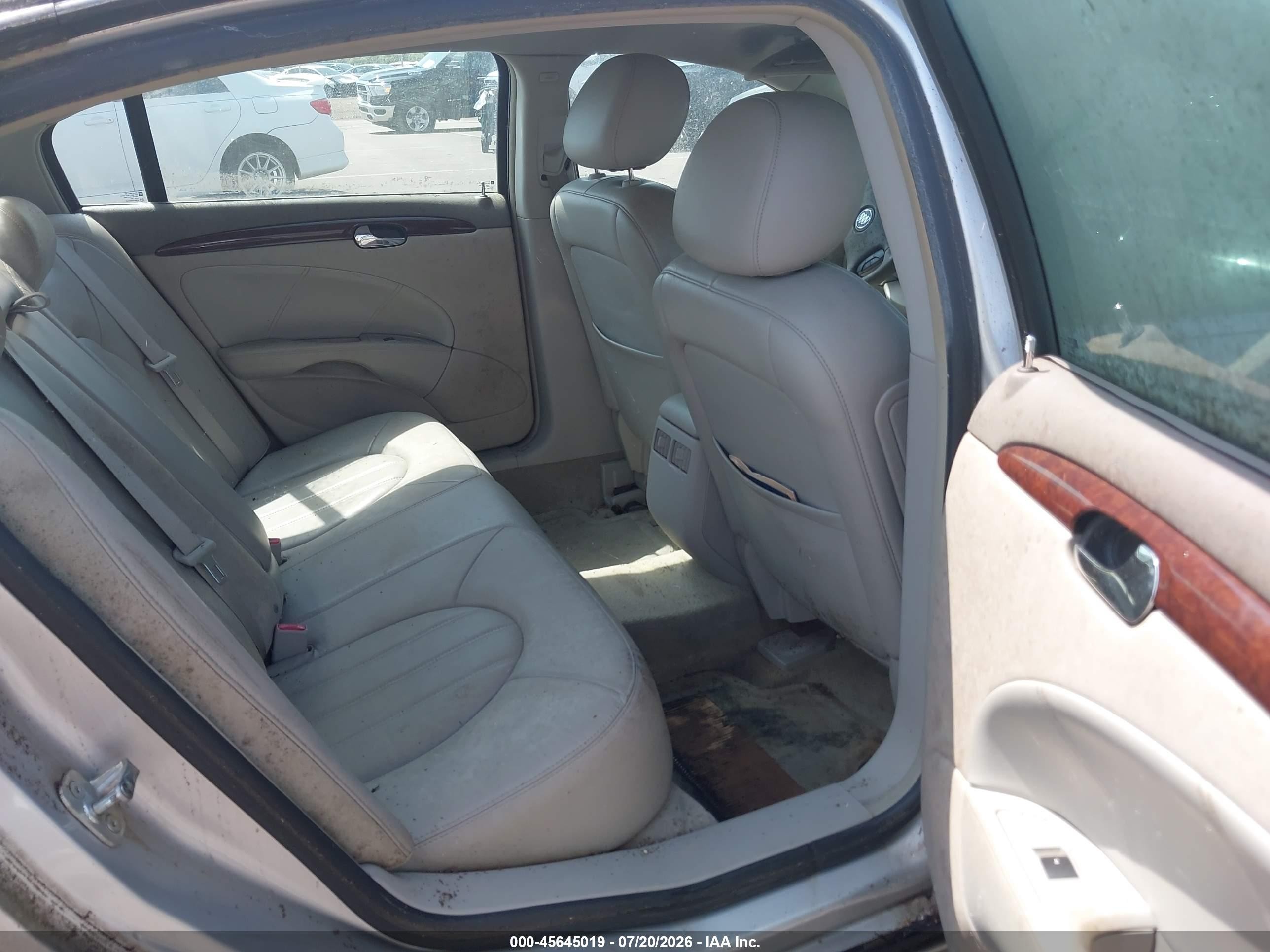 2011 Buick Lucerne Cxl Gray vin: 1G4HC5EM4BU132222