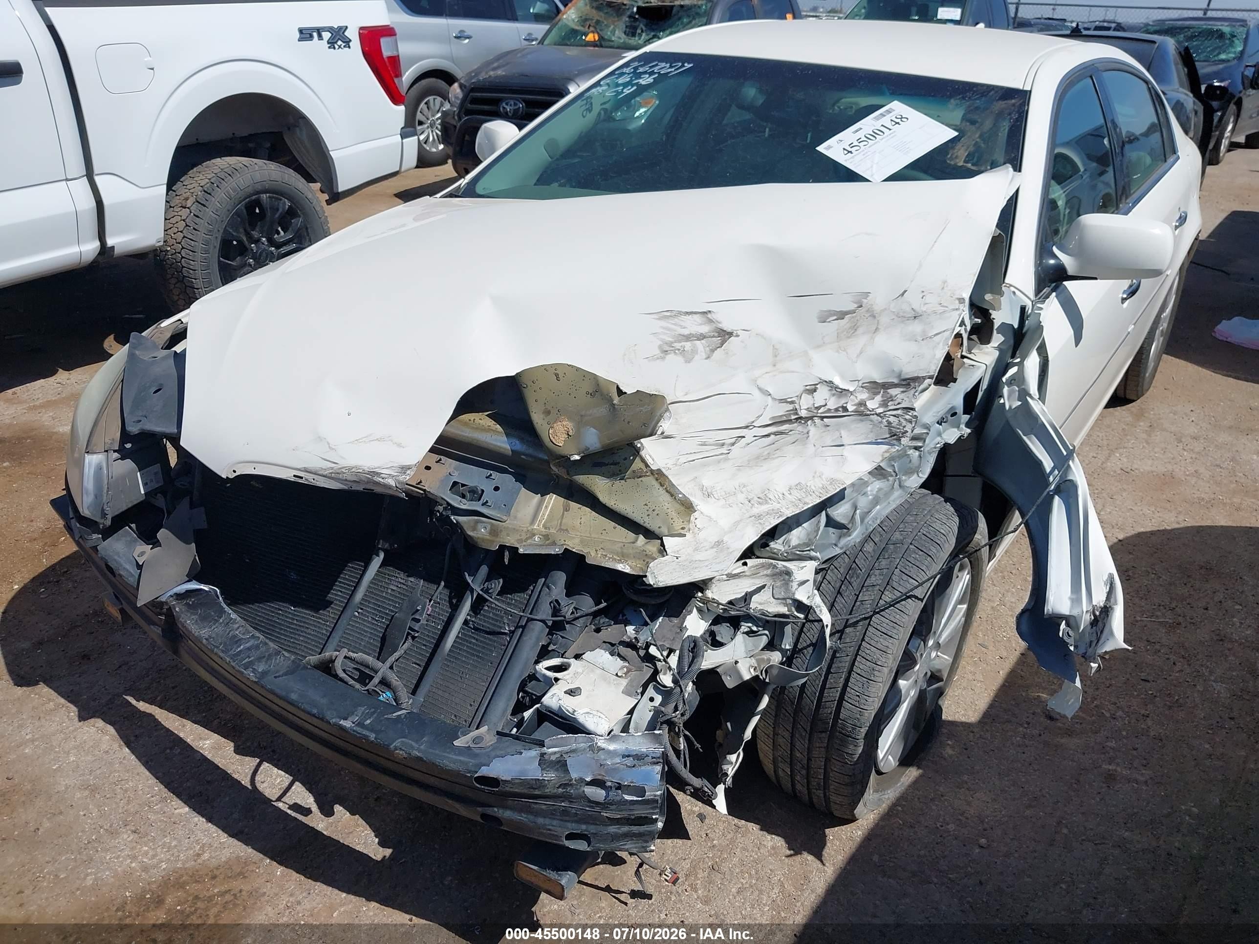 2011 Buick Lucerne Cxl White vin: 1G4HC5EM5BU110164