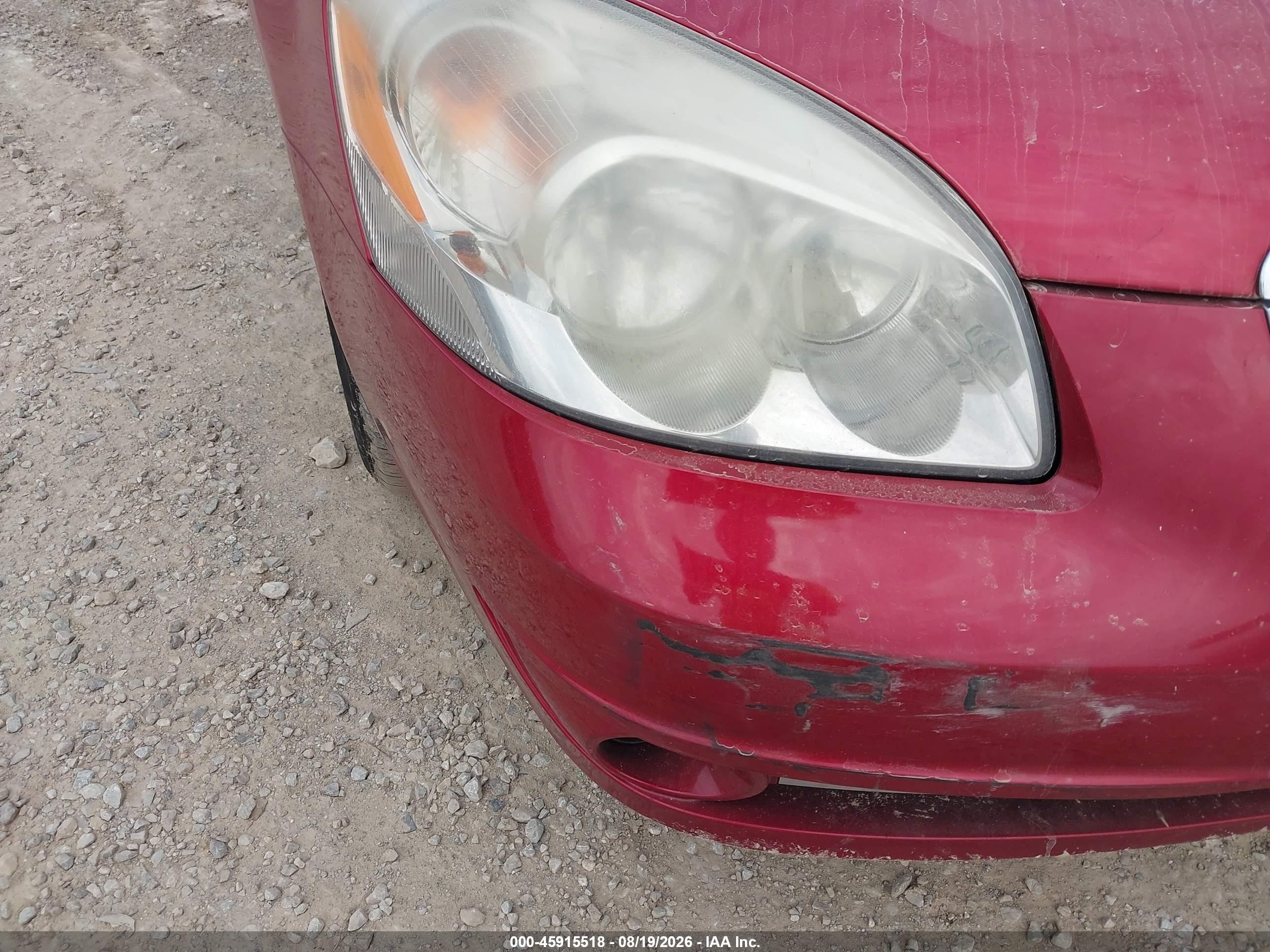 2011 Buick Lucerne Cxl Red vin: 1G4HC5EM5BU116532