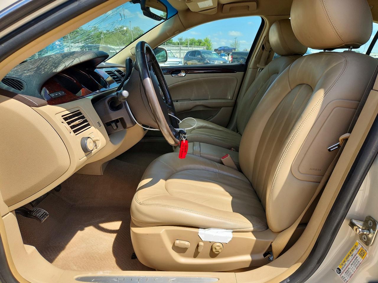 2010 Buick Lucerne Cxl Cream vin: 1G4HC5EM6AU123696