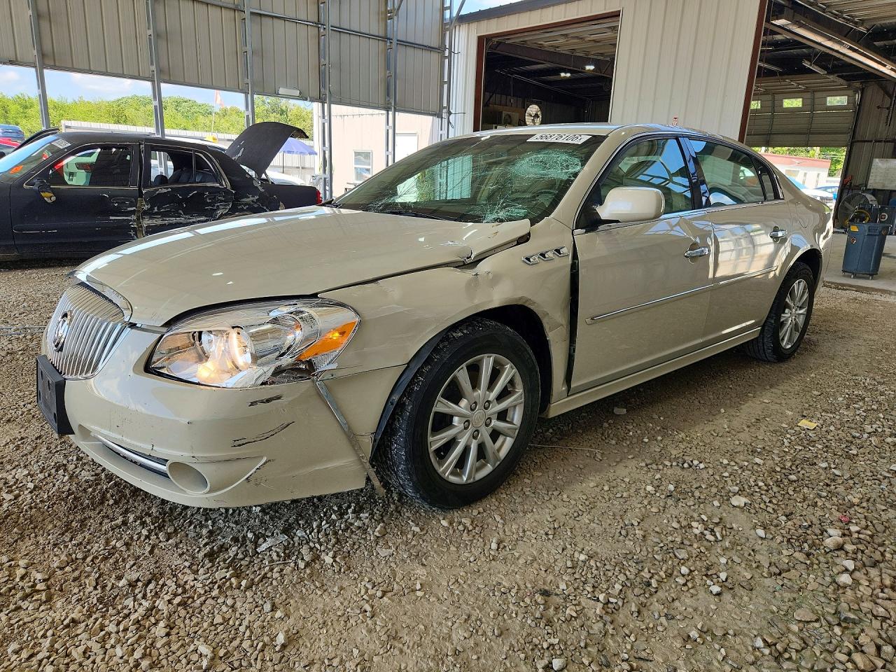 2010 Buick Lucerne Cxl Cream vin: 1G4HC5EM6AU123696