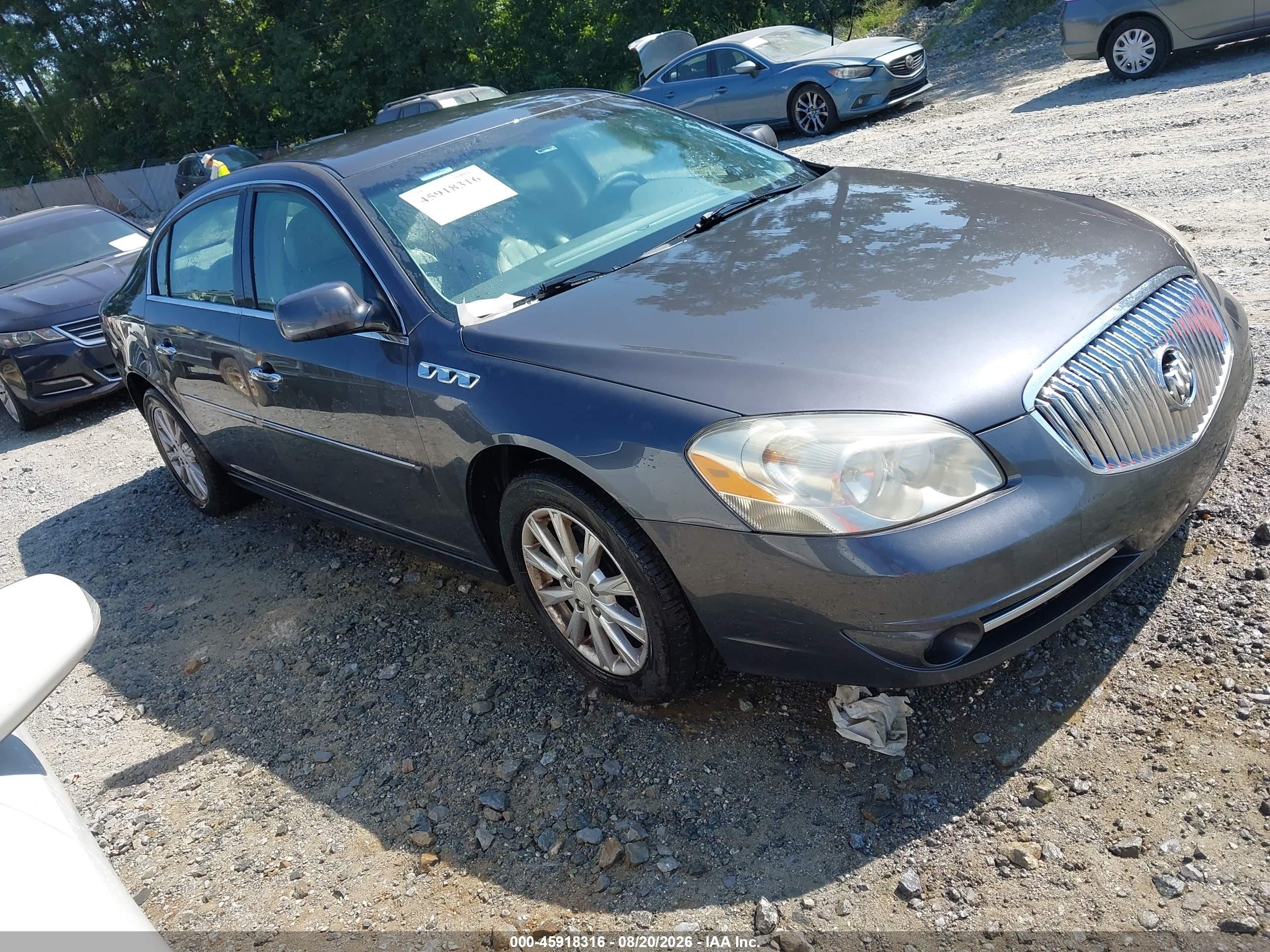 2010 Buick Lucerne Cxl Dark Blue vin: 1G4HC5EM6AU129529