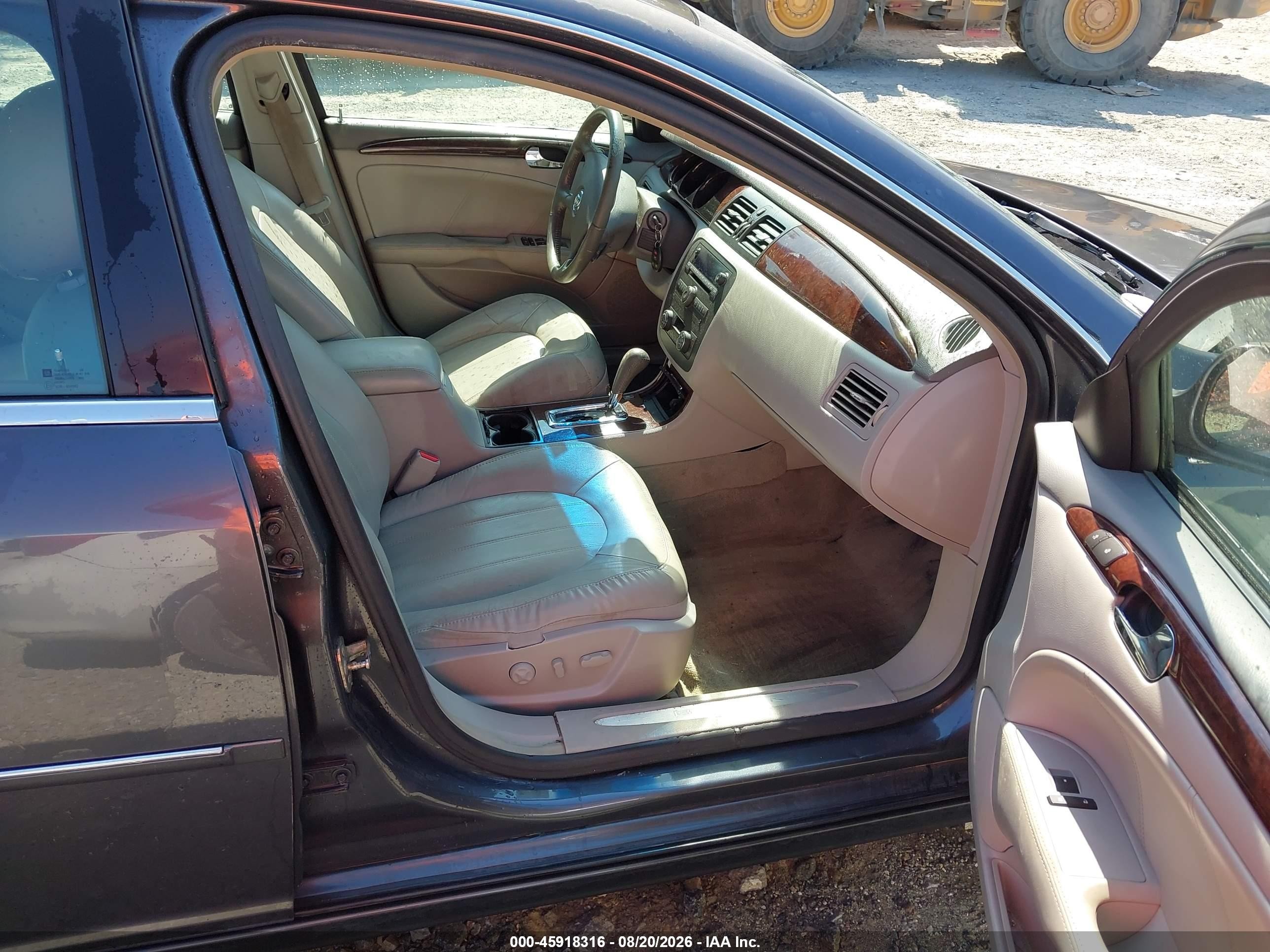 2010 Buick Lucerne Cxl Dark Blue vin: 1G4HC5EM6AU129529