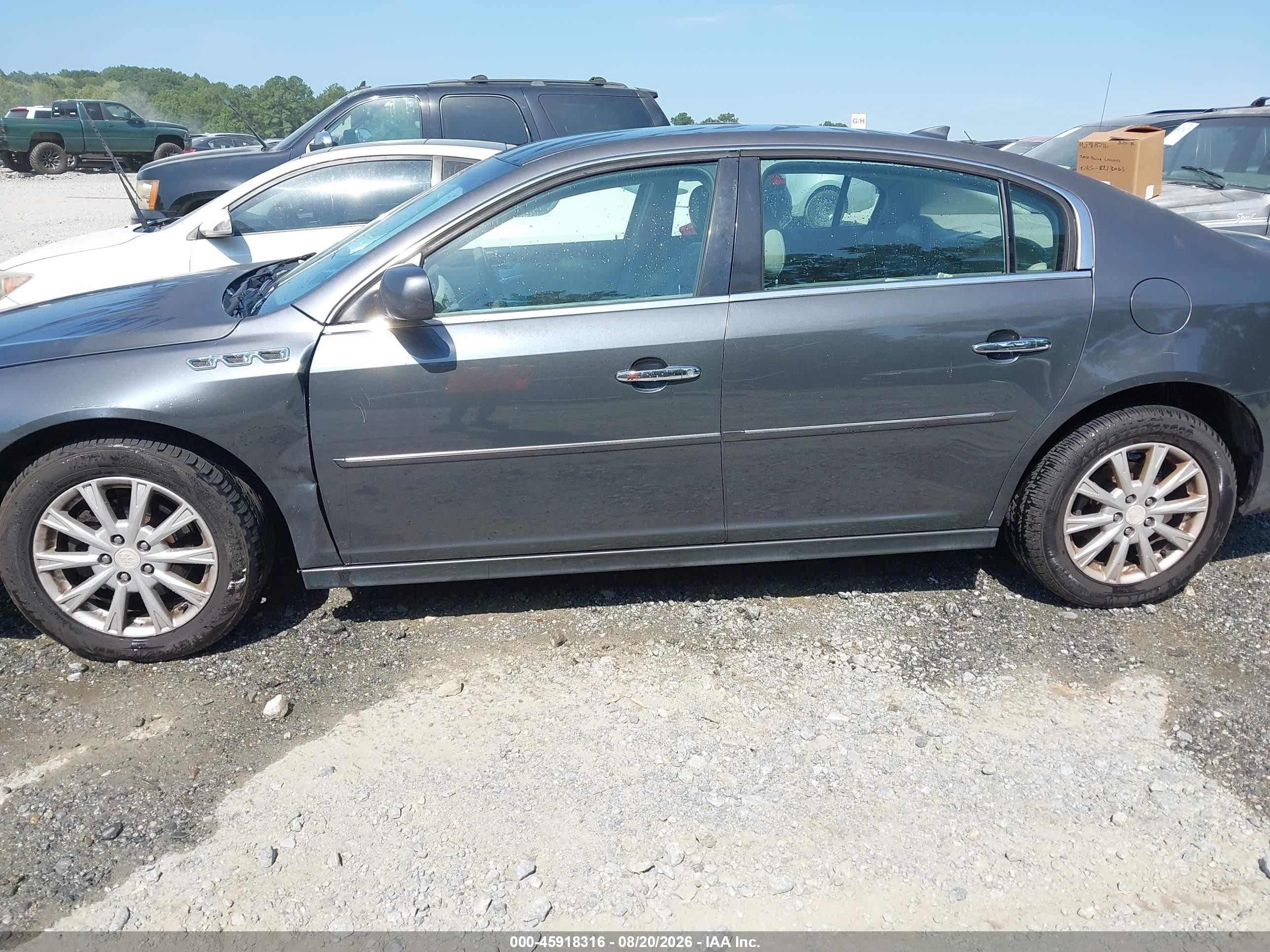 2010 Buick Lucerne Cxl Dark Blue vin: 1G4HC5EM6AU129529