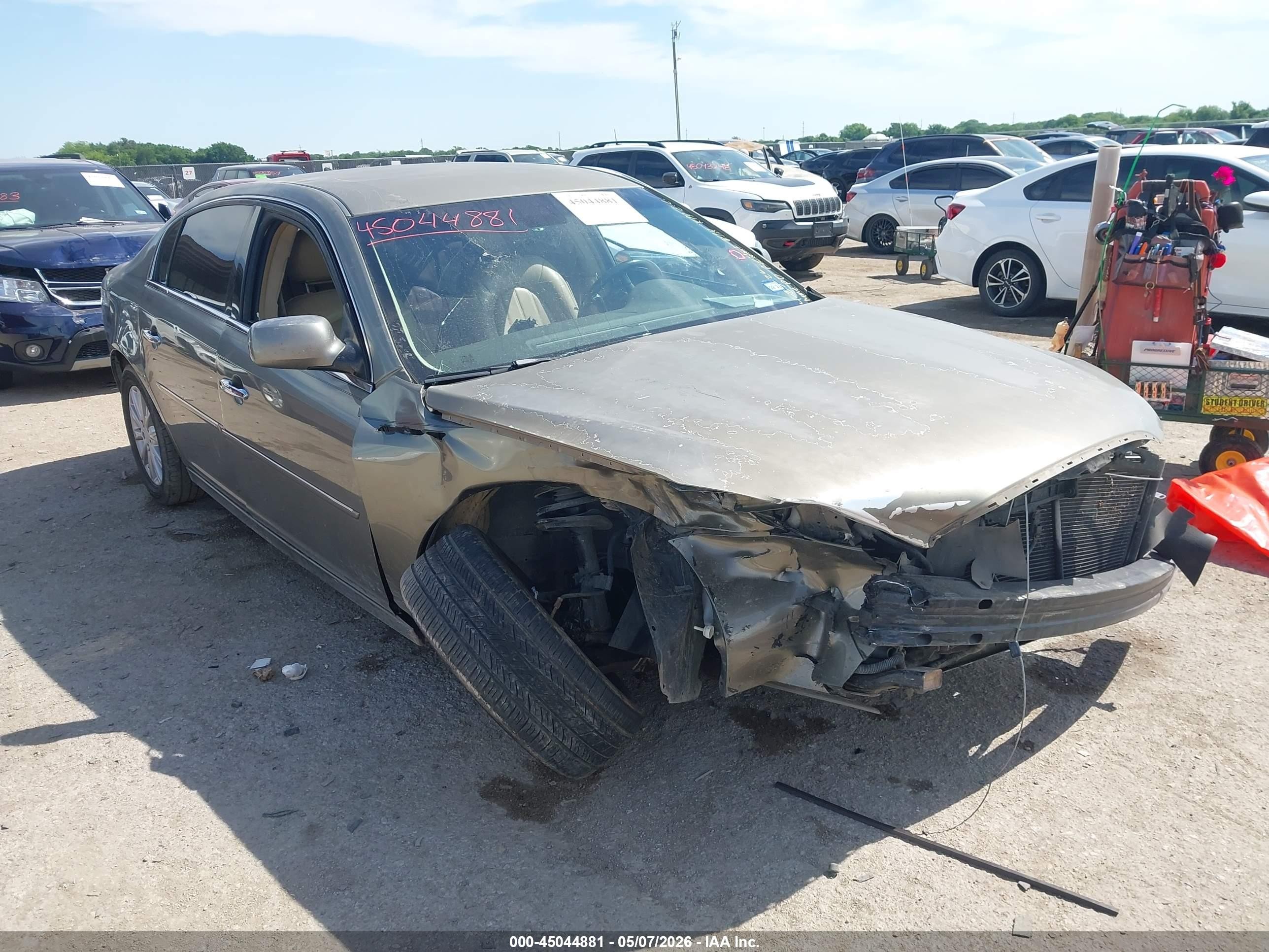 2010 Buick Lucerne Cxl Beige vin: 1G4HC5EM6AU132365
