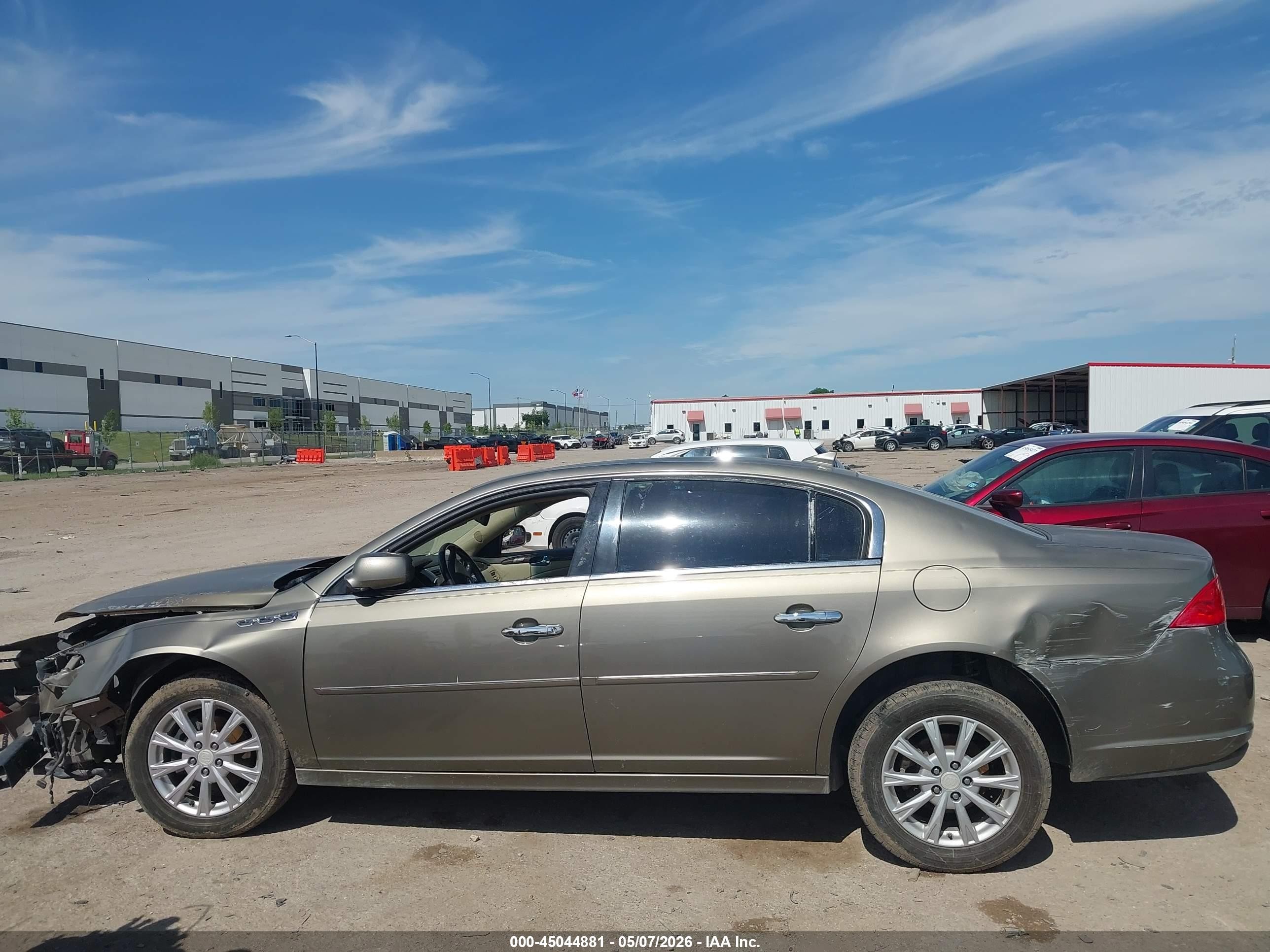 2010 Buick Lucerne Cxl Beige vin: 1G4HC5EM6AU132365