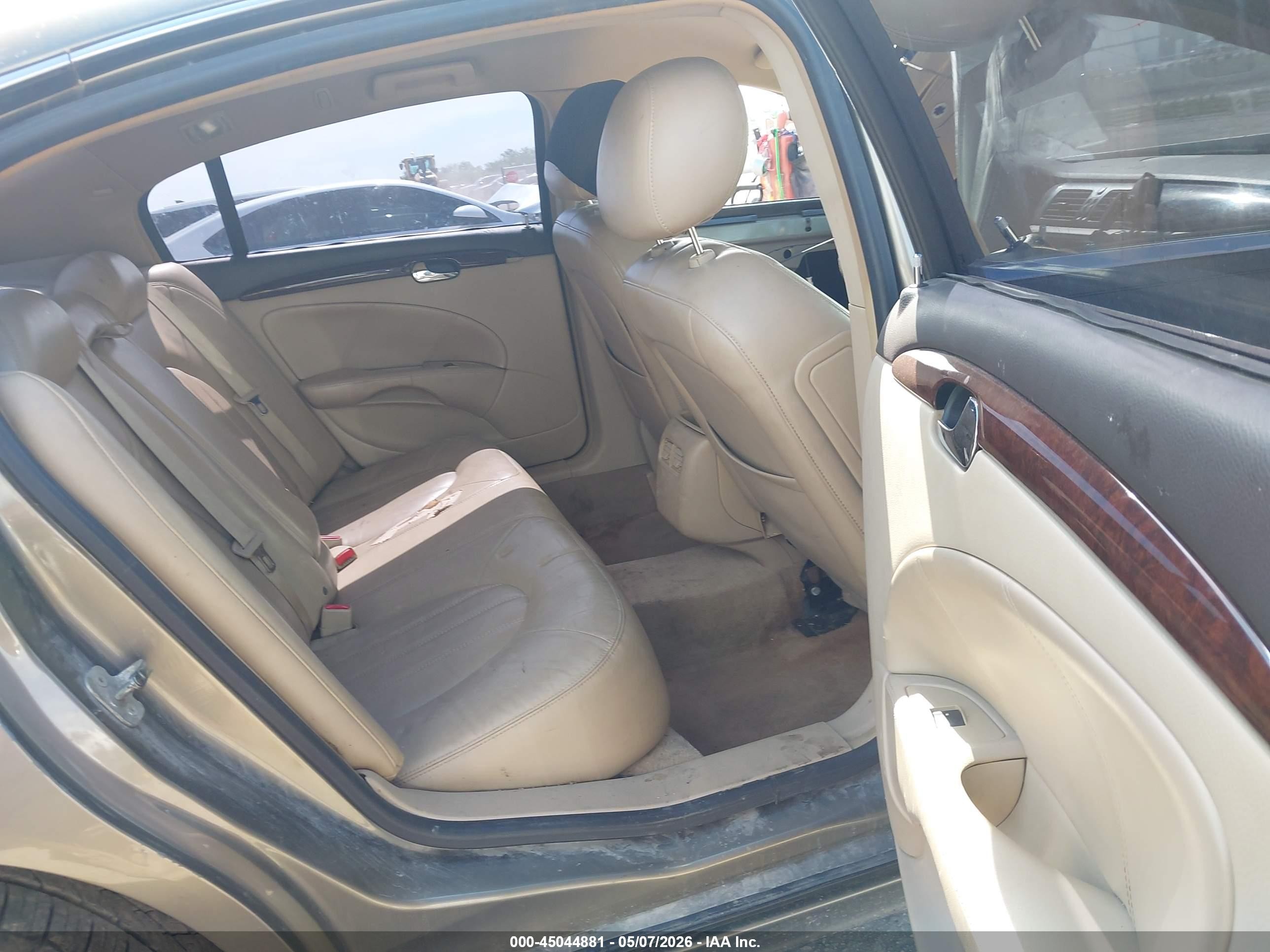 2010 Buick Lucerne Cxl Beige vin: 1G4HC5EM6AU132365