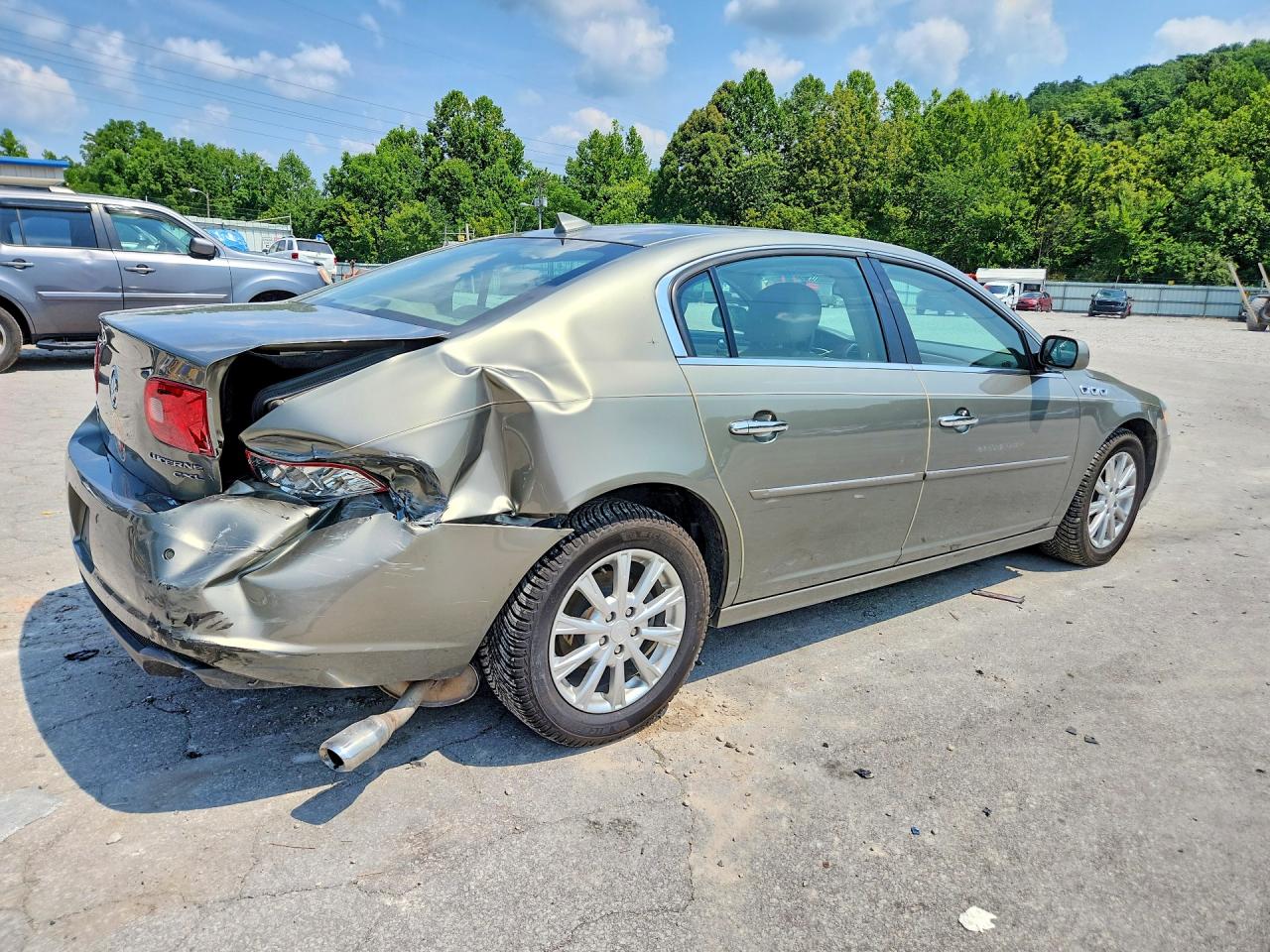 2011 Buick Lucerne Cxl Серый vin: 1G4HC5EM6BU110996