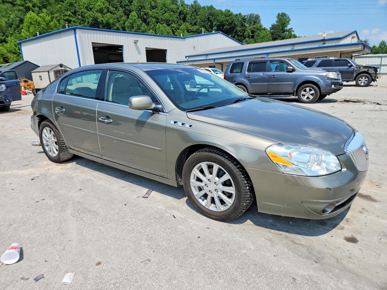 2011 Buick Lucerne Cxl Серый vin: 1G4HC5EM6BU110996