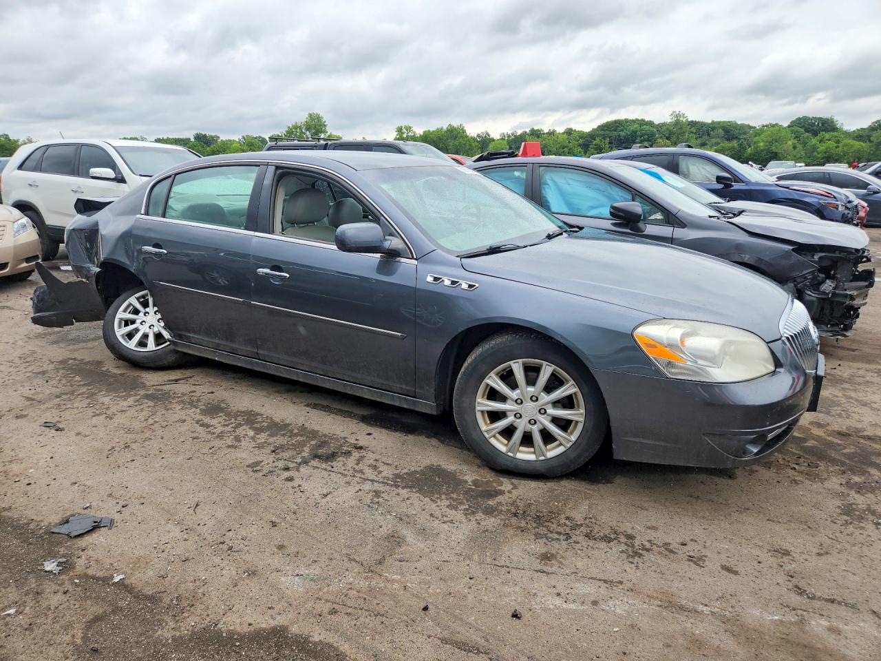 2011 Buick Lucerne Cxl Серый vin: 1G4HC5EM6BU144632