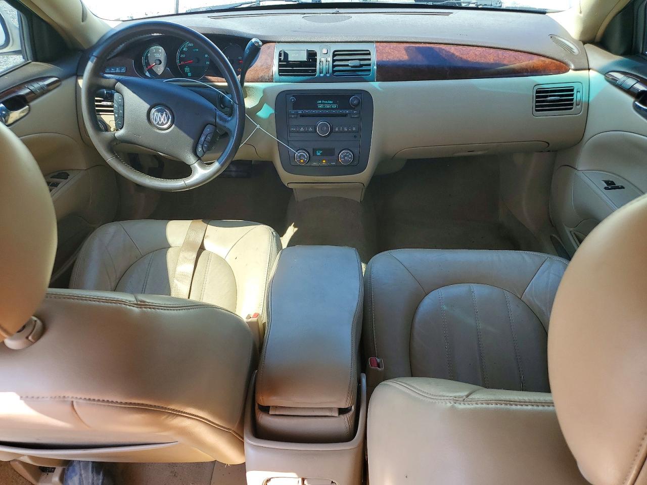 2011 Buick Lucerne Cxl White vin: 1G4HC5EM7BU114474