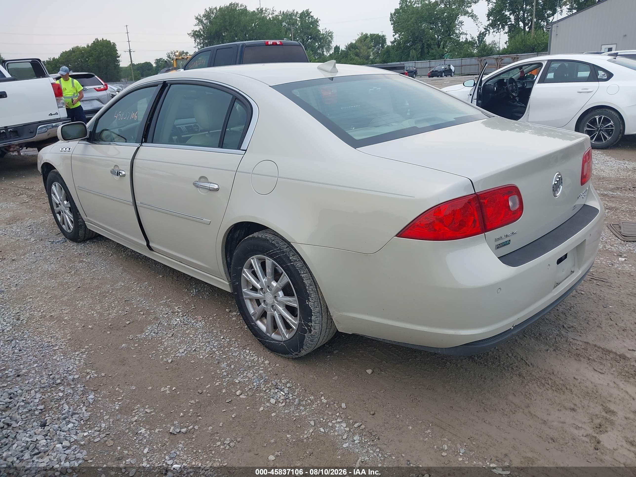 2011 Buick Lucerne Cxl Beige vin: 1G4HC5EM7BU124146