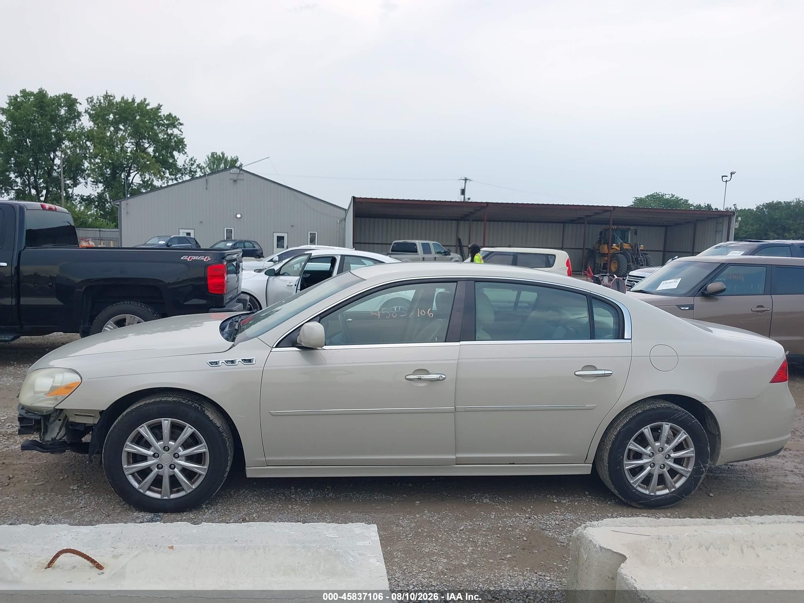 2011 Buick Lucerne Cxl Beige vin: 1G4HC5EM7BU124146