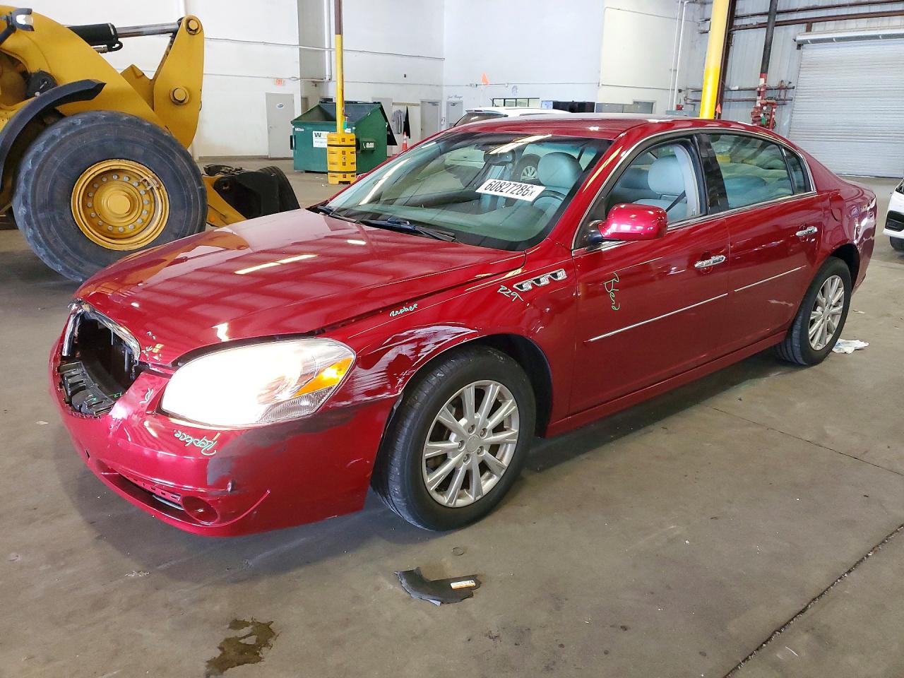 2011 Buick Lucerne Cxl Maroon vin: 1G4HC5EM7BU141951