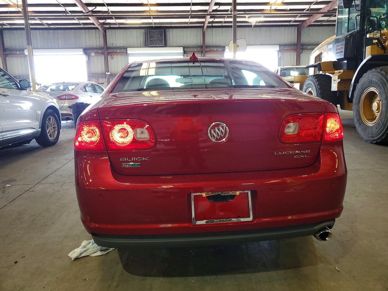 2011 Buick Lucerne Cxl Maroon vin: 1G4HC5EM7BU141951
