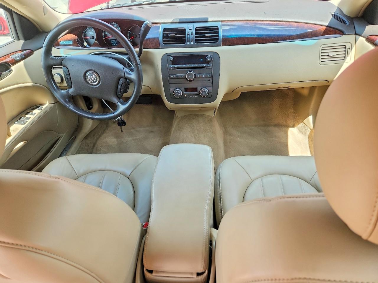 2010 Buick Lucerne Cxl Red vin: 1G4HC5EM9AU137799