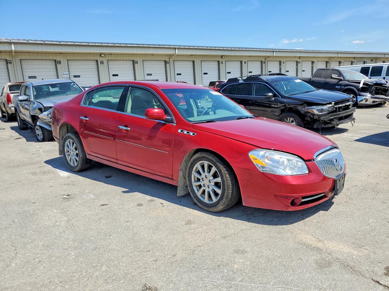 2011 Buick Lucerne Cxl Red vin: 1G4HC5EM9BU119501