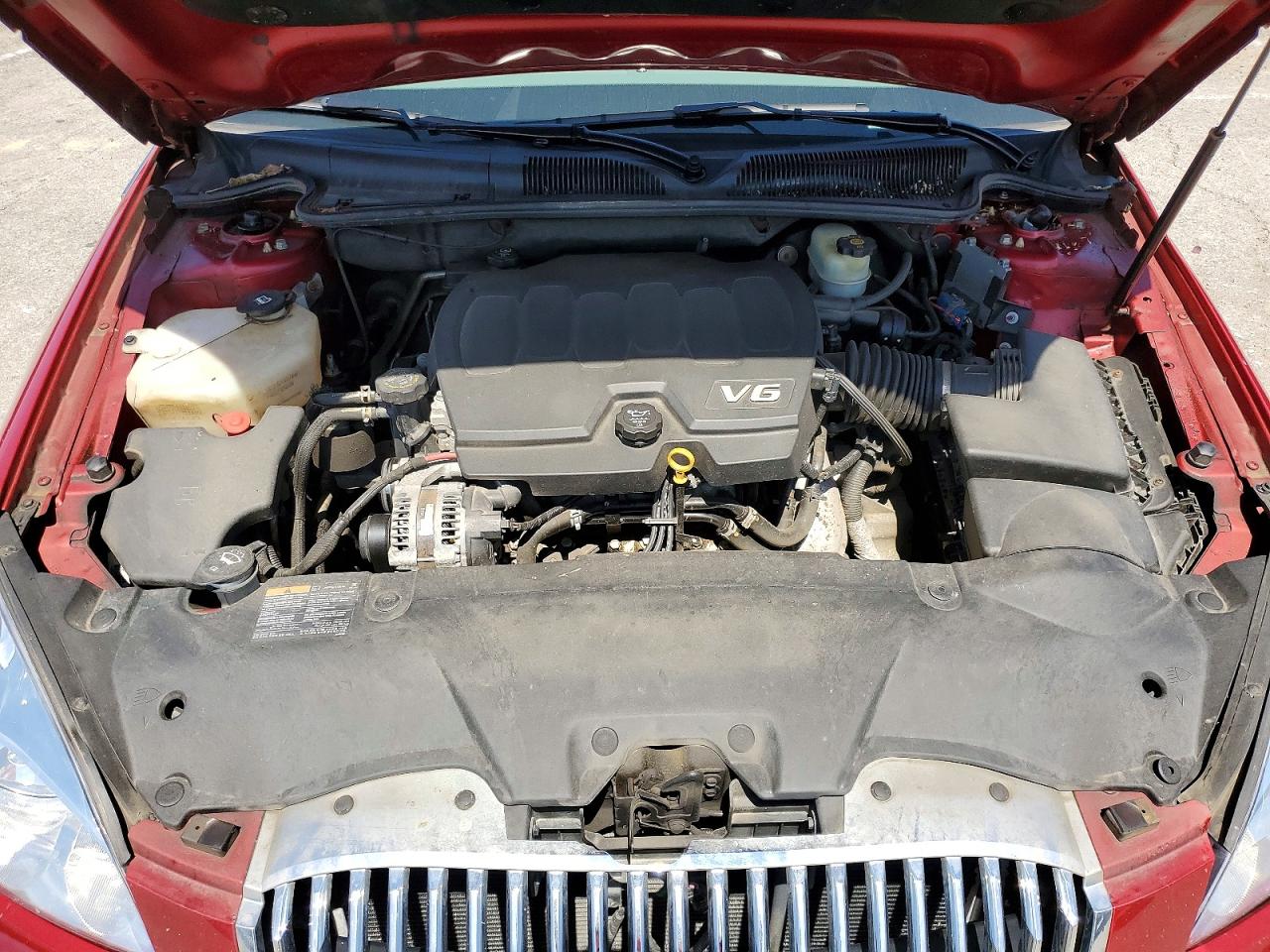 2011 Buick Lucerne Cxl Red vin: 1G4HC5EM9BU119501