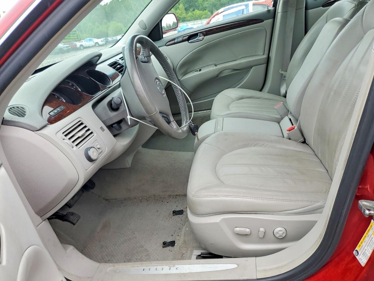 2011 Buick Lucerne Cxl Red vin: 1G4HC5EM9BU119501