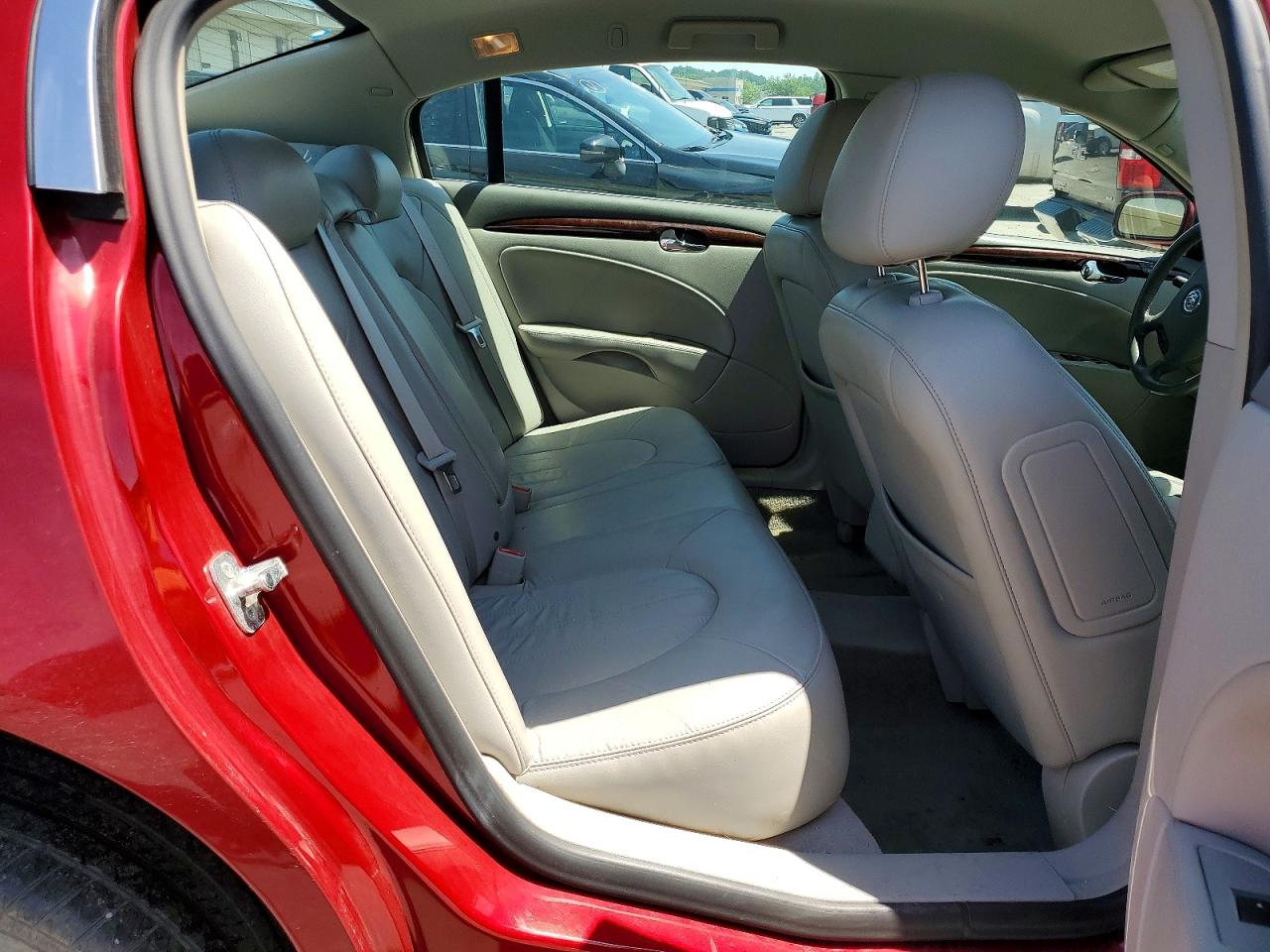 2011 Buick Lucerne Cxl Red vin: 1G4HC5EM9BU119501