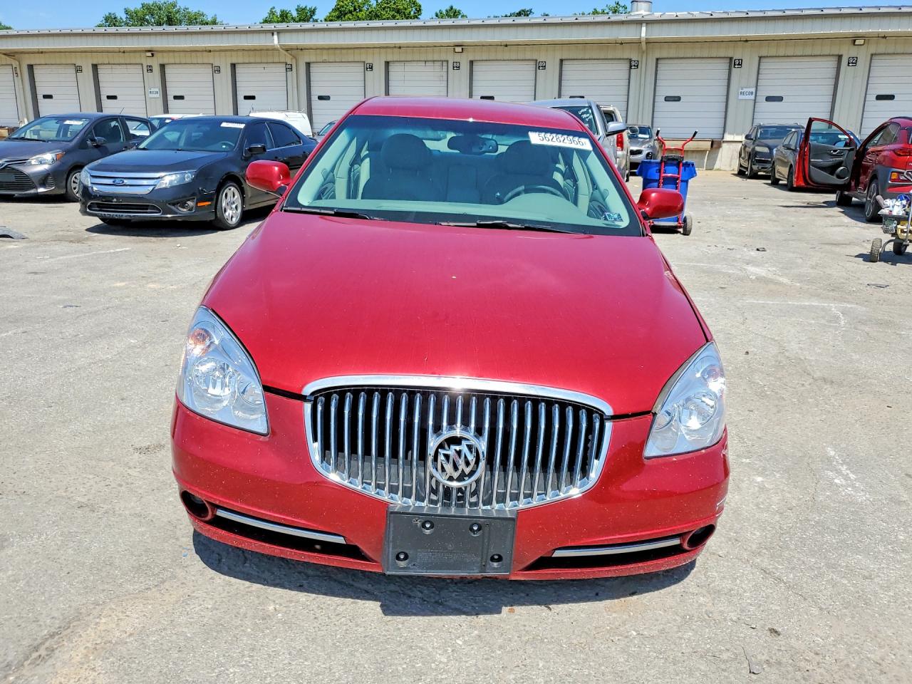 2011 Buick Lucerne Cxl Red vin: 1G4HC5EM9BU119501