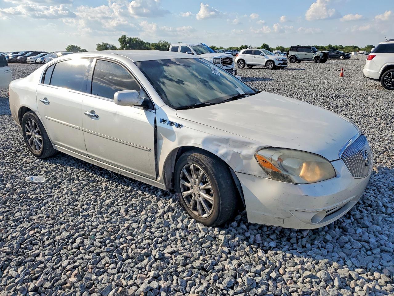 2011 Buick Lucerne Cxl Cream vin: 1G4HC5EM9BU131194