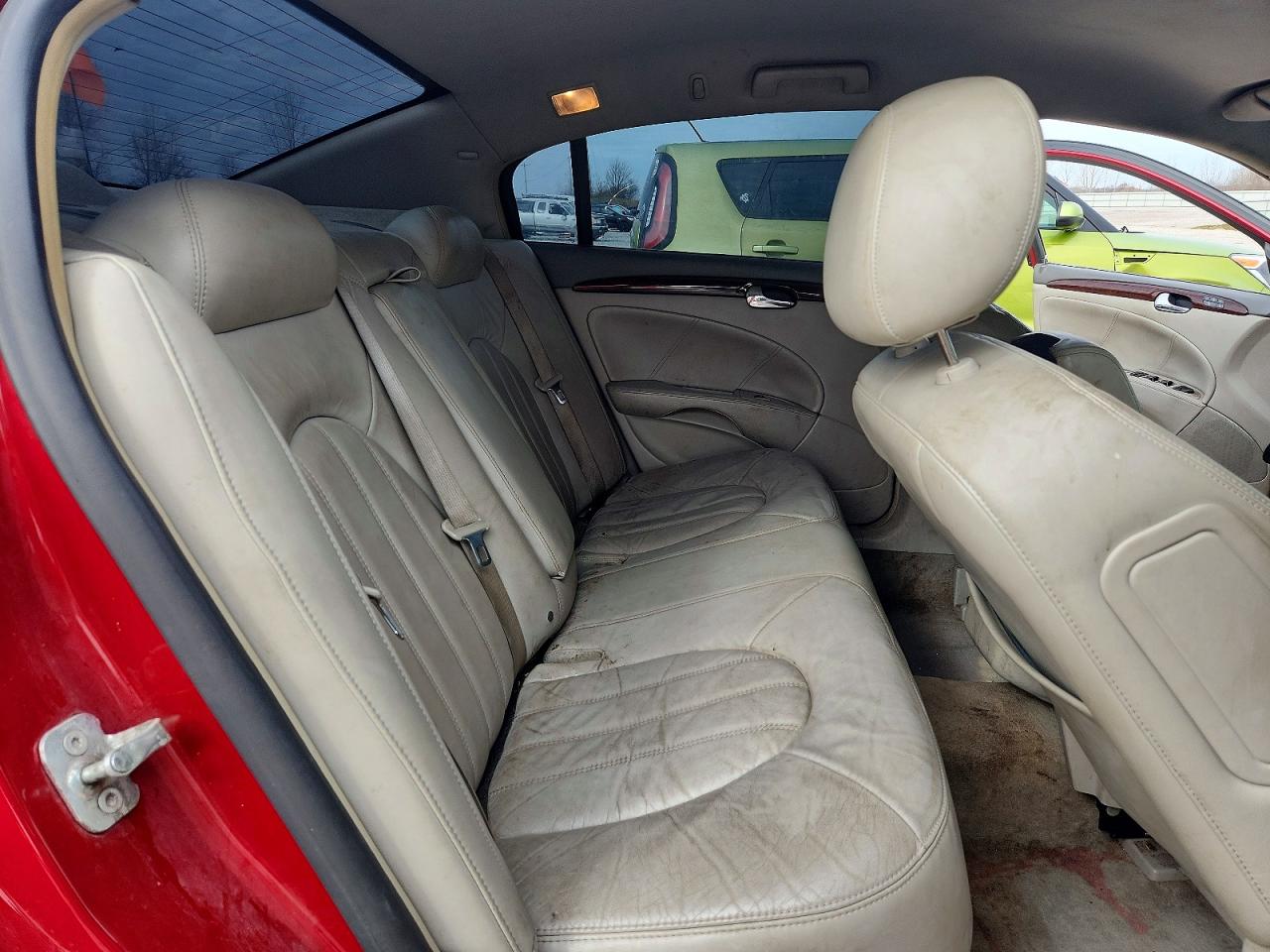 2011 Buick Lucerne Cxl Red vin: 1G4HC5EM9BU133026