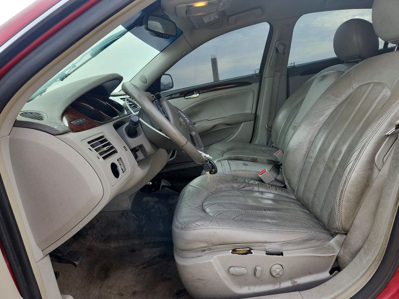 2011 Buick Lucerne Cxl Red vin: 1G4HC5EM9BU133026