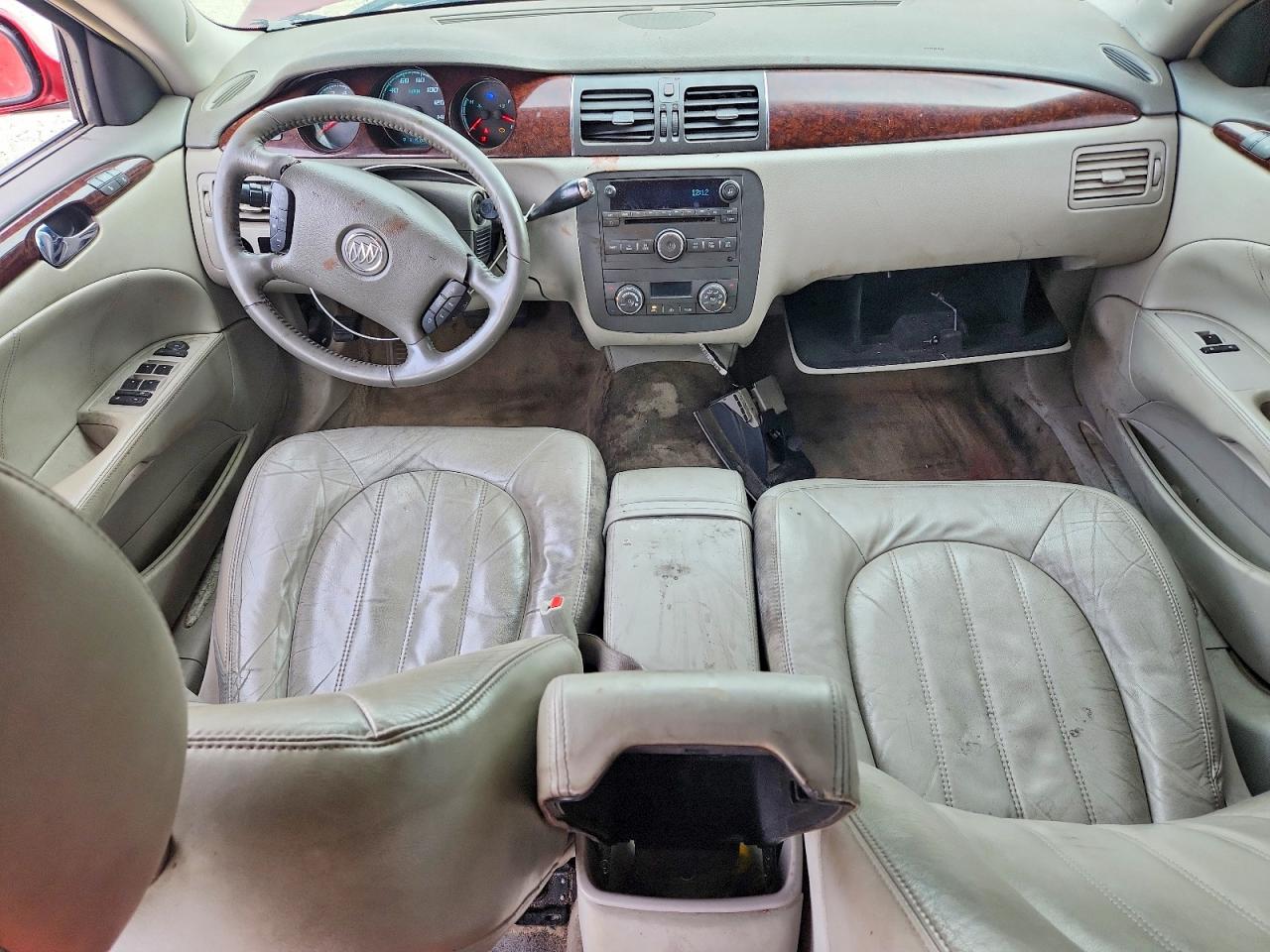 2011 Buick Lucerne Cxl Red vin: 1G4HC5EM9BU133026