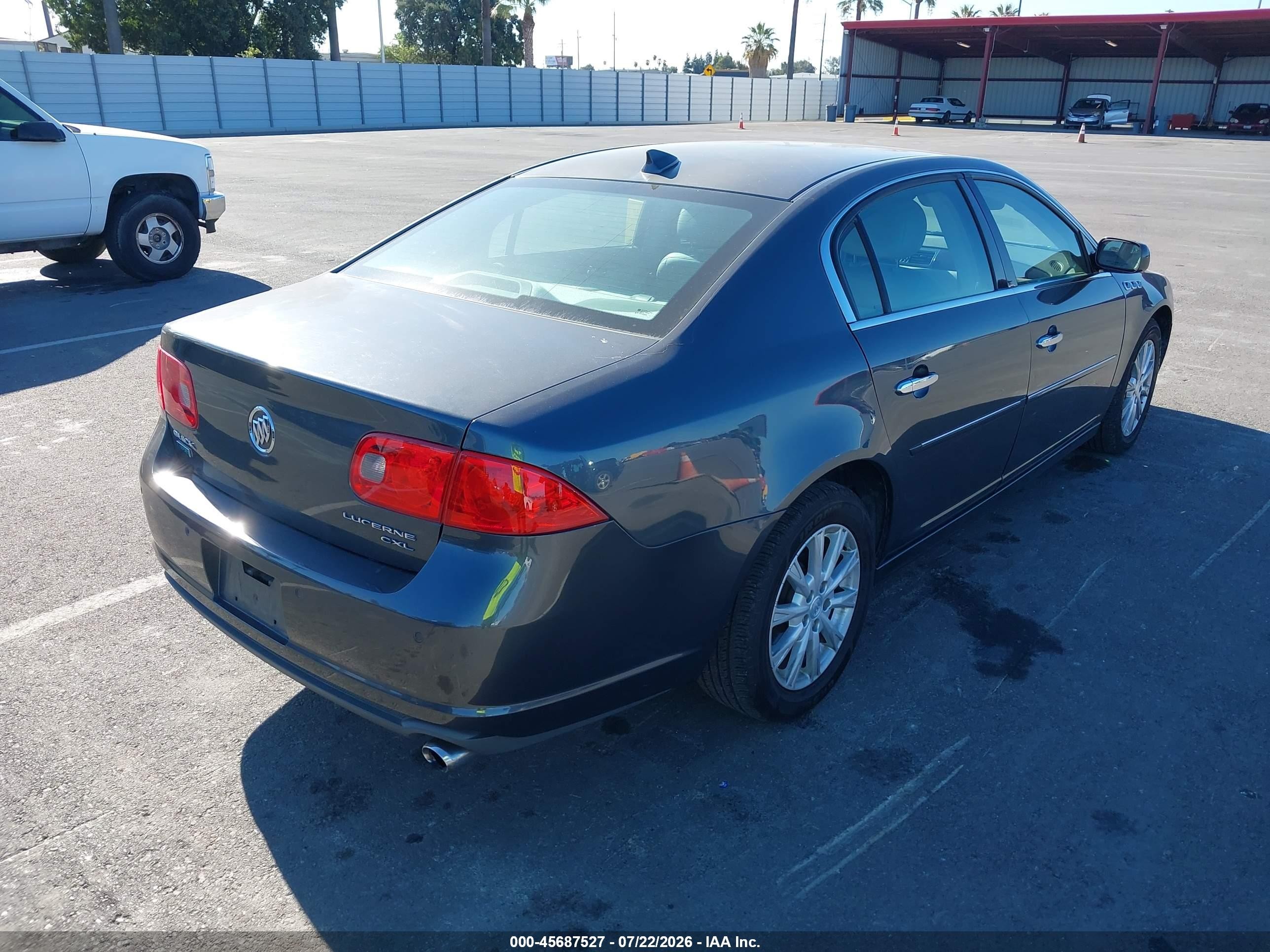 2011 Buick Lucerne Cxl Серый vin: 1G4HC5EM9BU152028