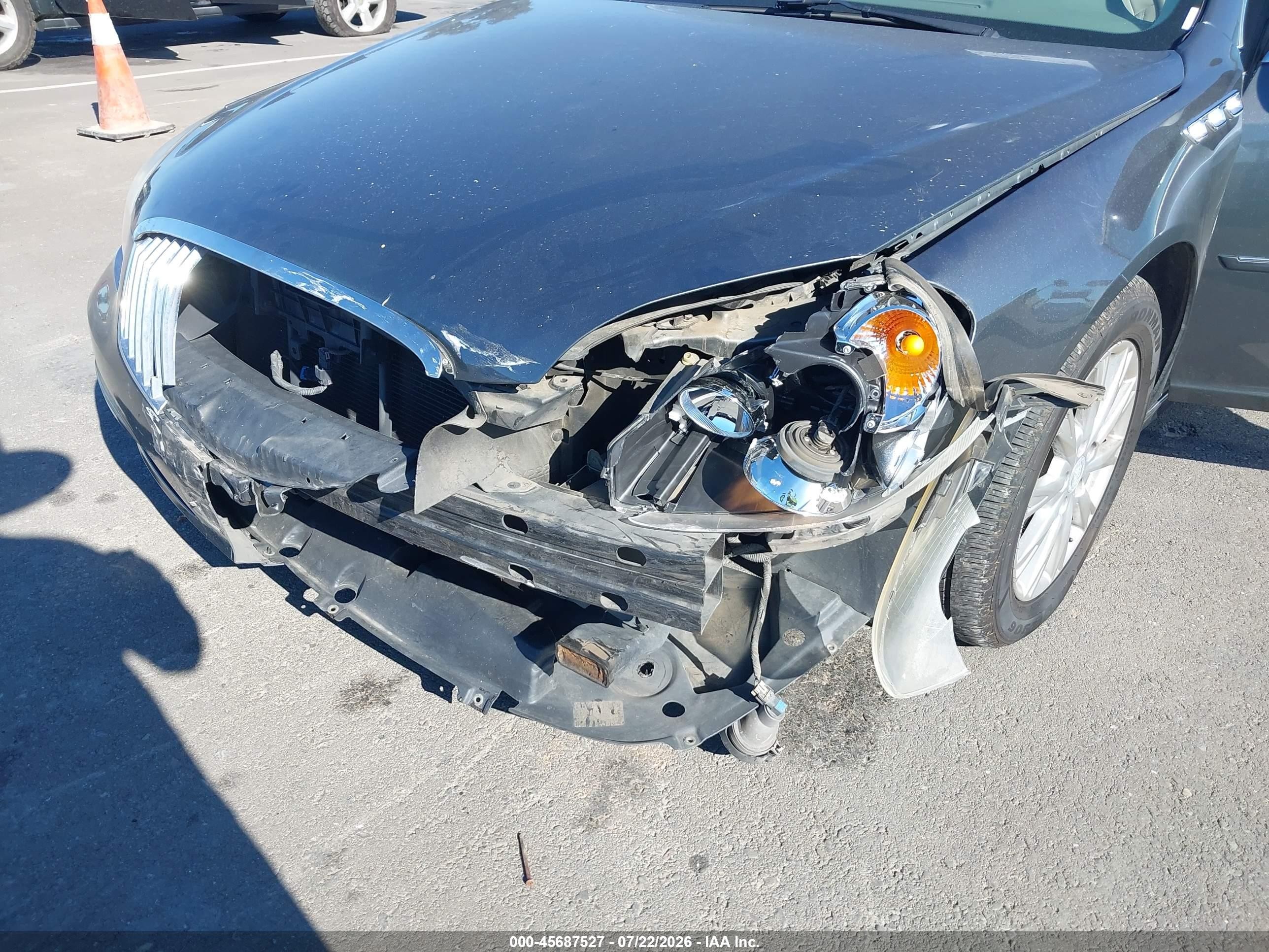 2011 Buick Lucerne Cxl Серый vin: 1G4HC5EM9BU152028