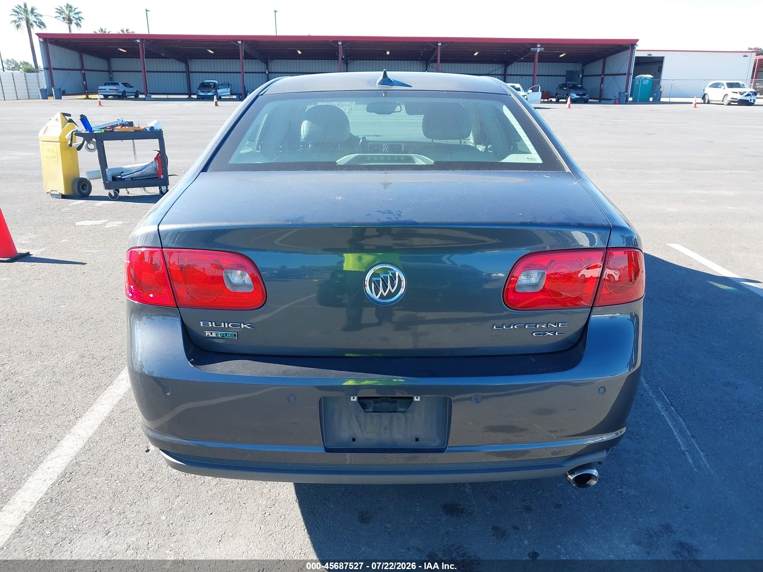 2011 Buick Lucerne Cxl Серый vin: 1G4HC5EM9BU152028