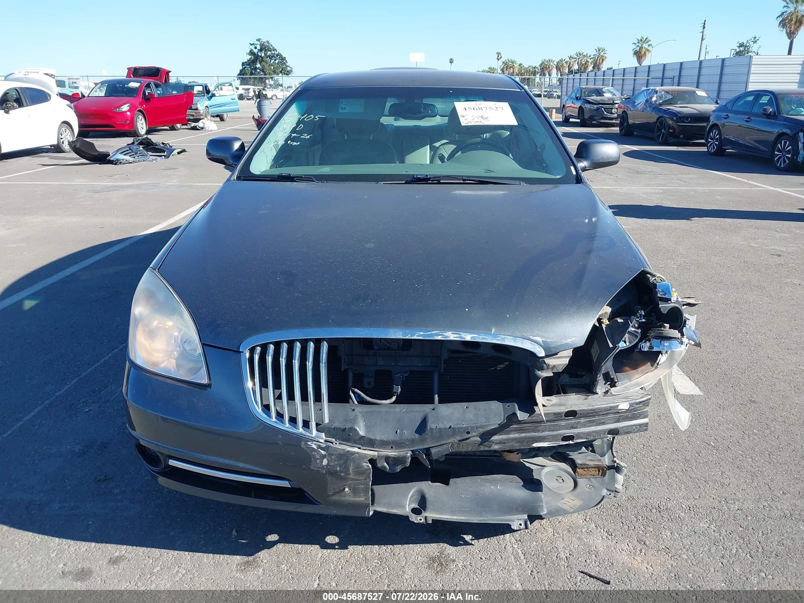 2011 Buick Lucerne Cxl Серый vin: 1G4HC5EM9BU152028