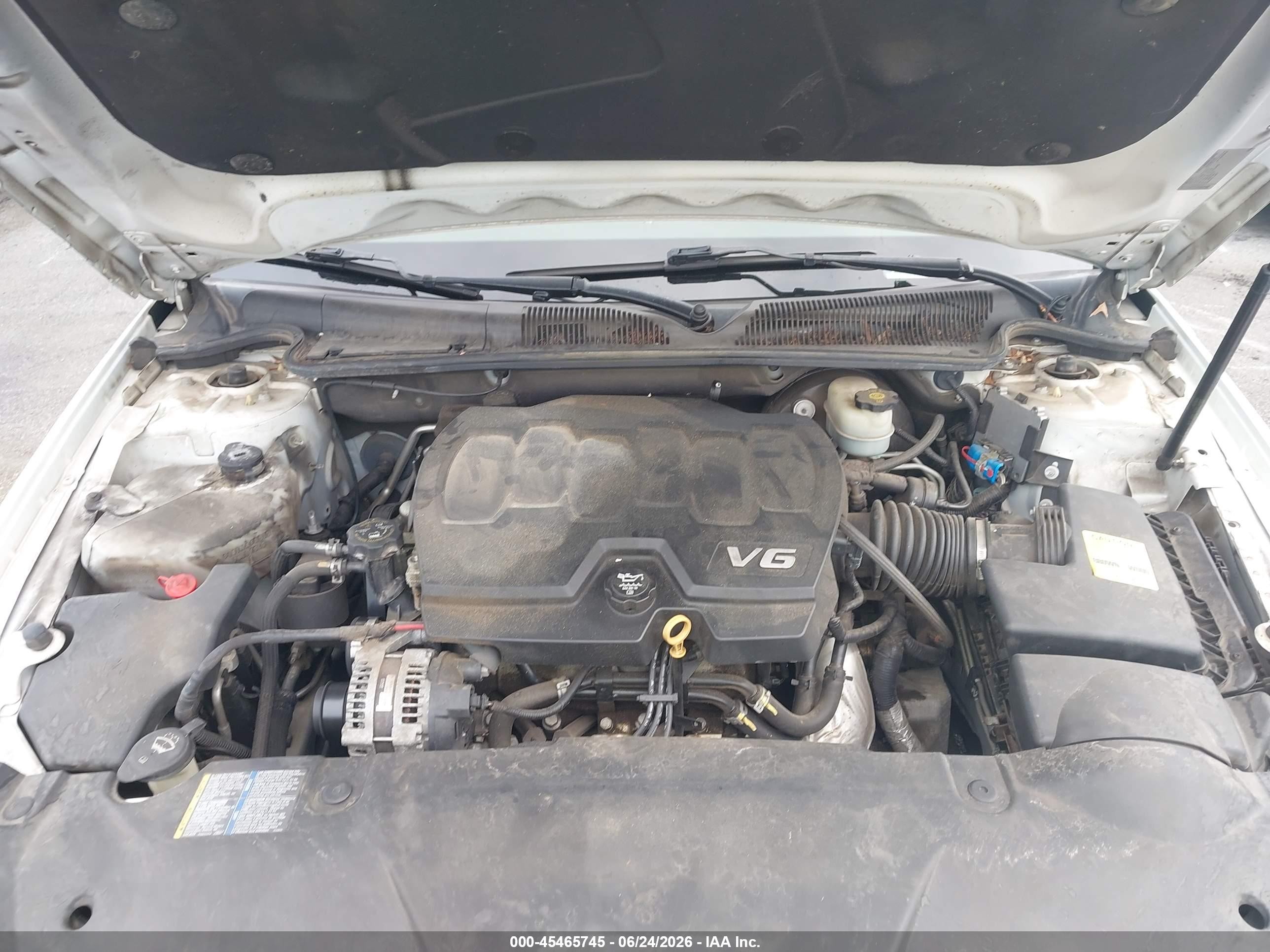 2010 Buick Lucerne Cxl White vin: 1G4HC5EMXAU132756