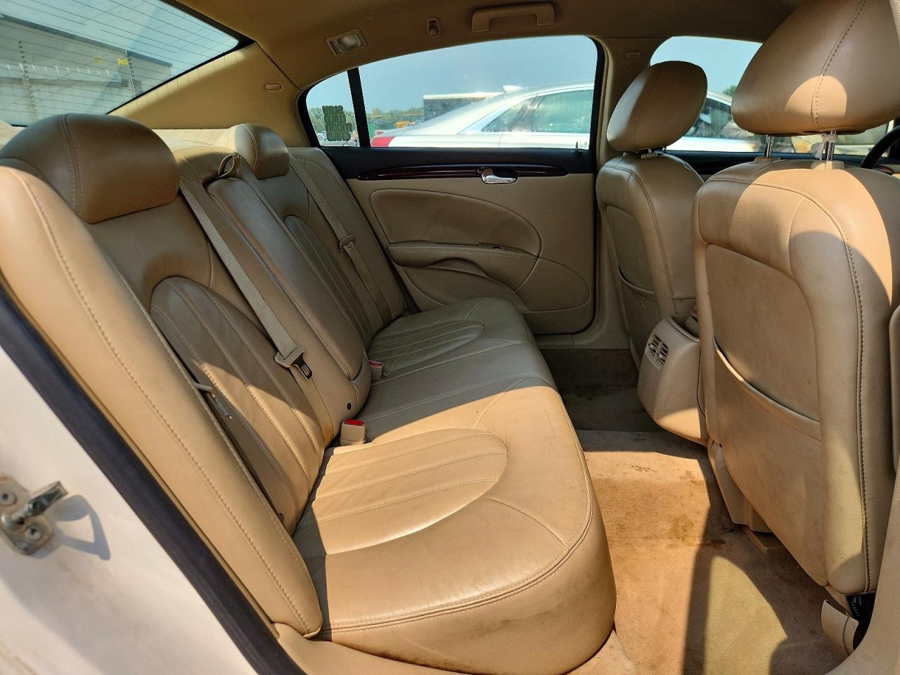 2010 Buick Lucerne Cxl White vin: 1G4HC5EMXAU137326