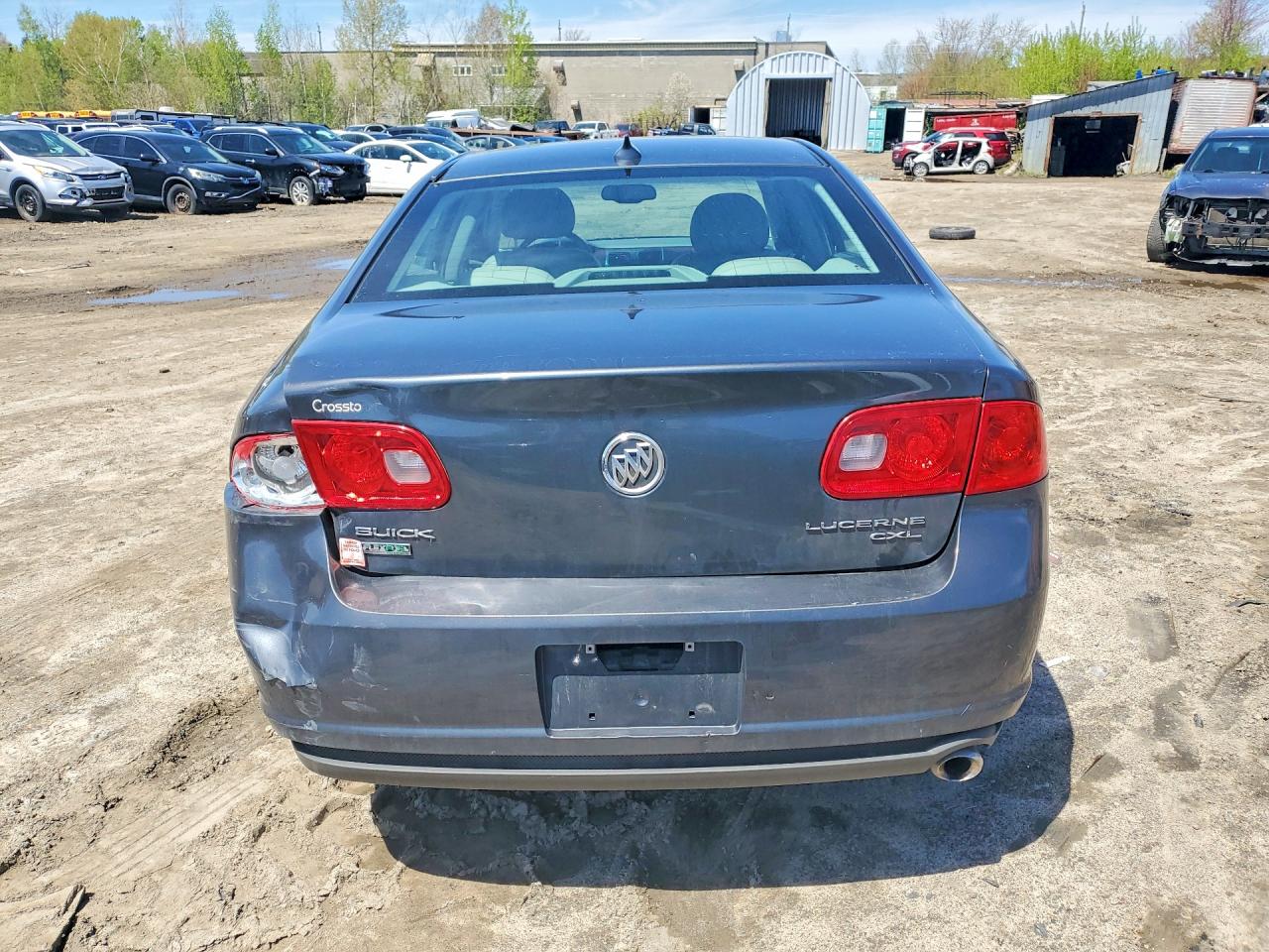 2011 Buick Lucerne Gray vin: 1G4HC5EMXBU135786