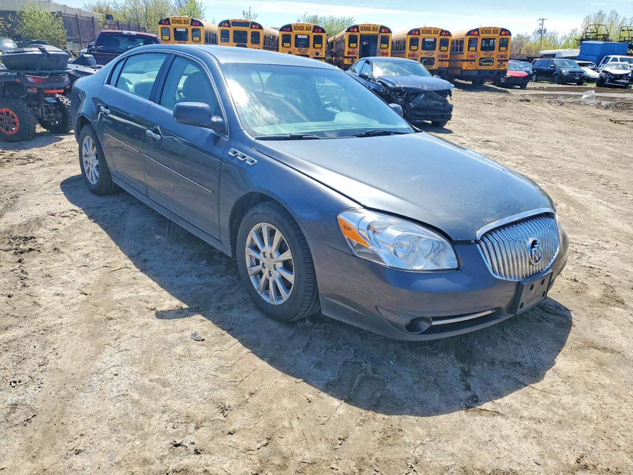 2011 Buick Lucerne Gray vin: 1G4HC5EMXBU135786