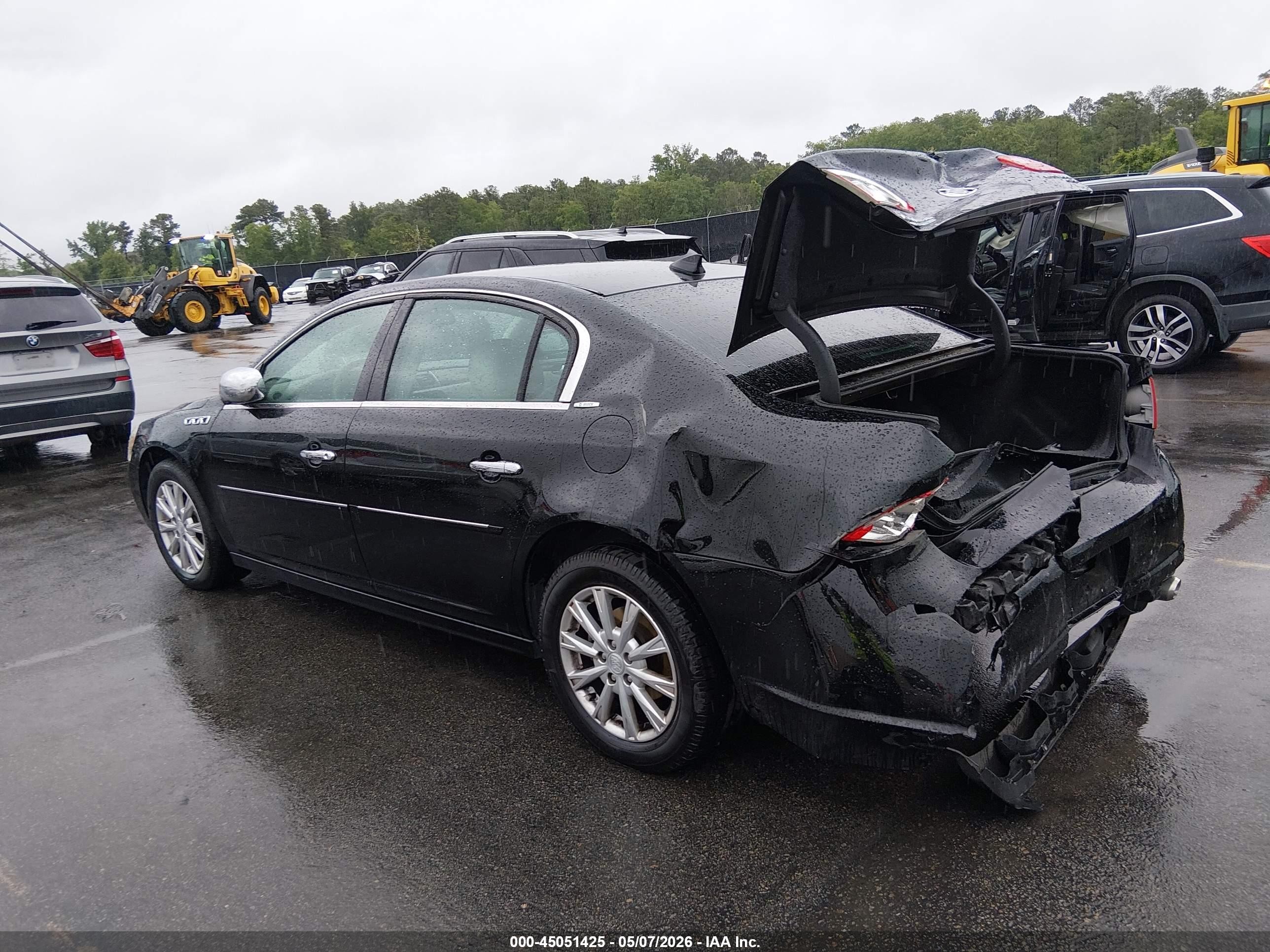 2011 Buick Lucerne Cxl Black vin: 1G4HC5EMXBU148571