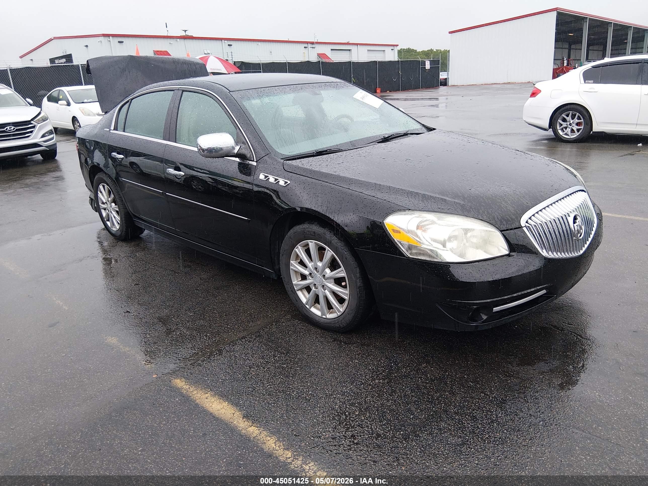 2011 Buick Lucerne Cxl Black vin: 1G4HC5EMXBU148571