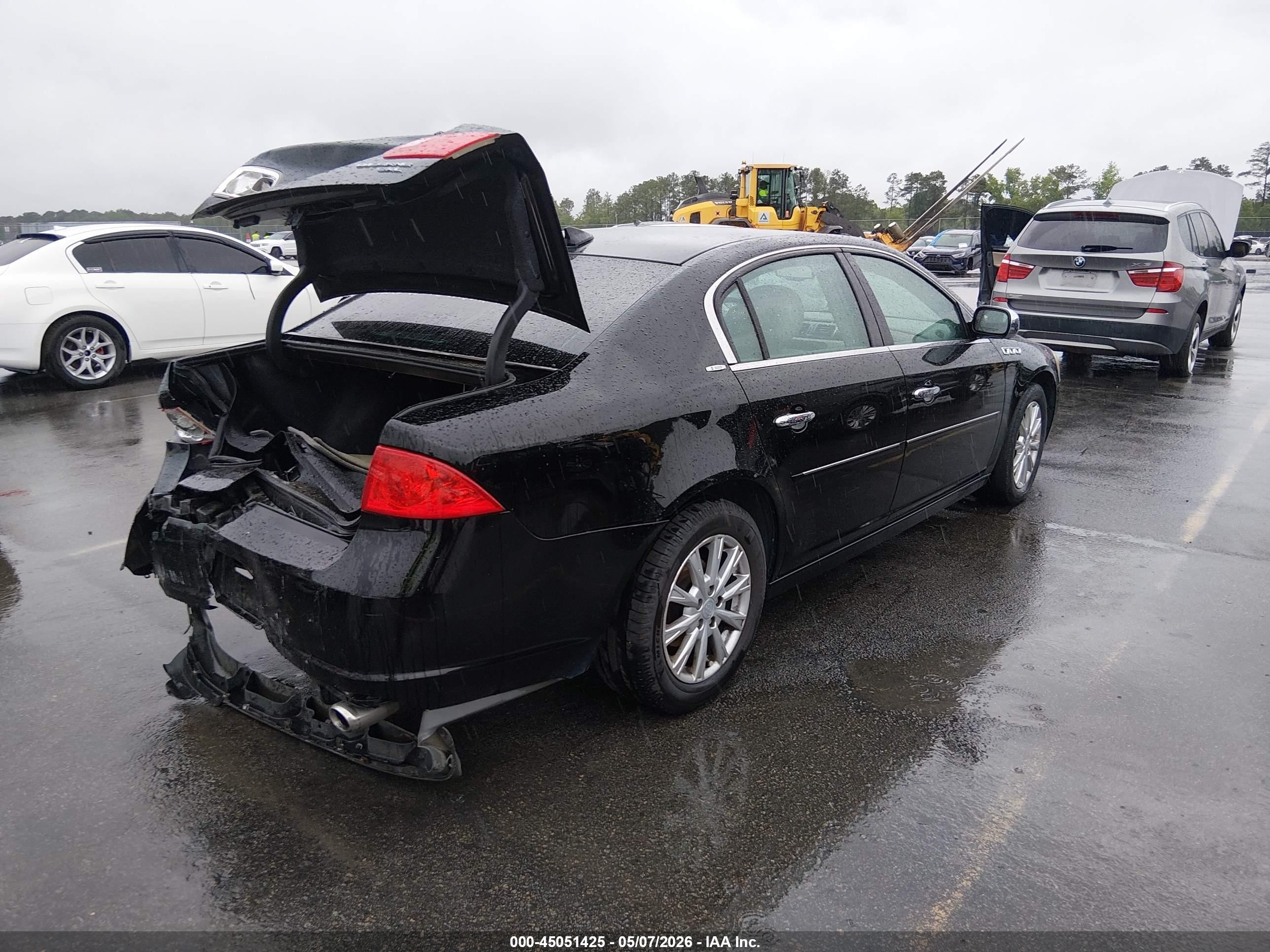 2011 Buick Lucerne Cxl Black vin: 1G4HC5EMXBU148571