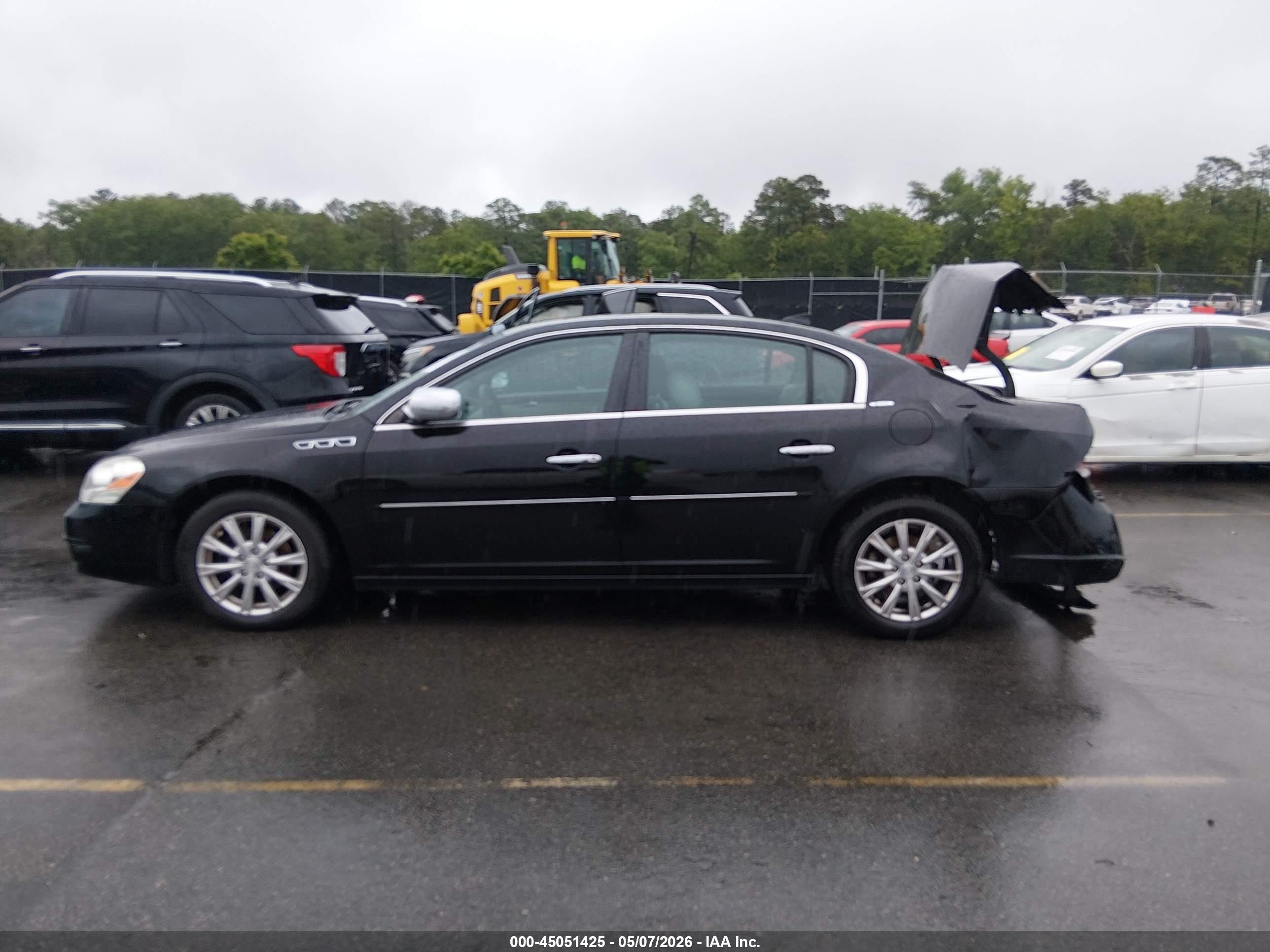 2011 Buick Lucerne Cxl Black vin: 1G4HC5EMXBU148571
