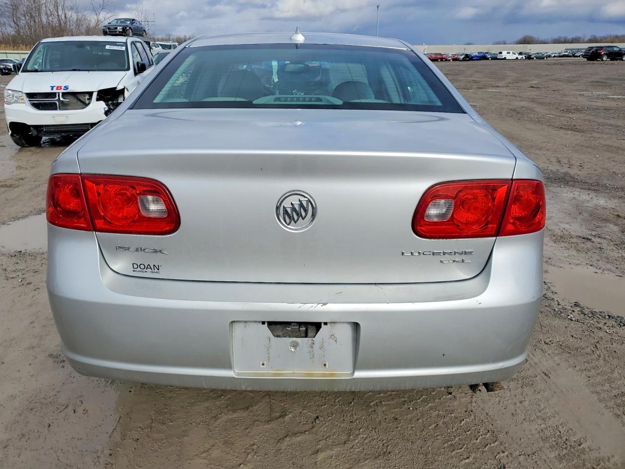 2009 Buick Lucerne Cxl Silver vin: 1G4HD57129U117566