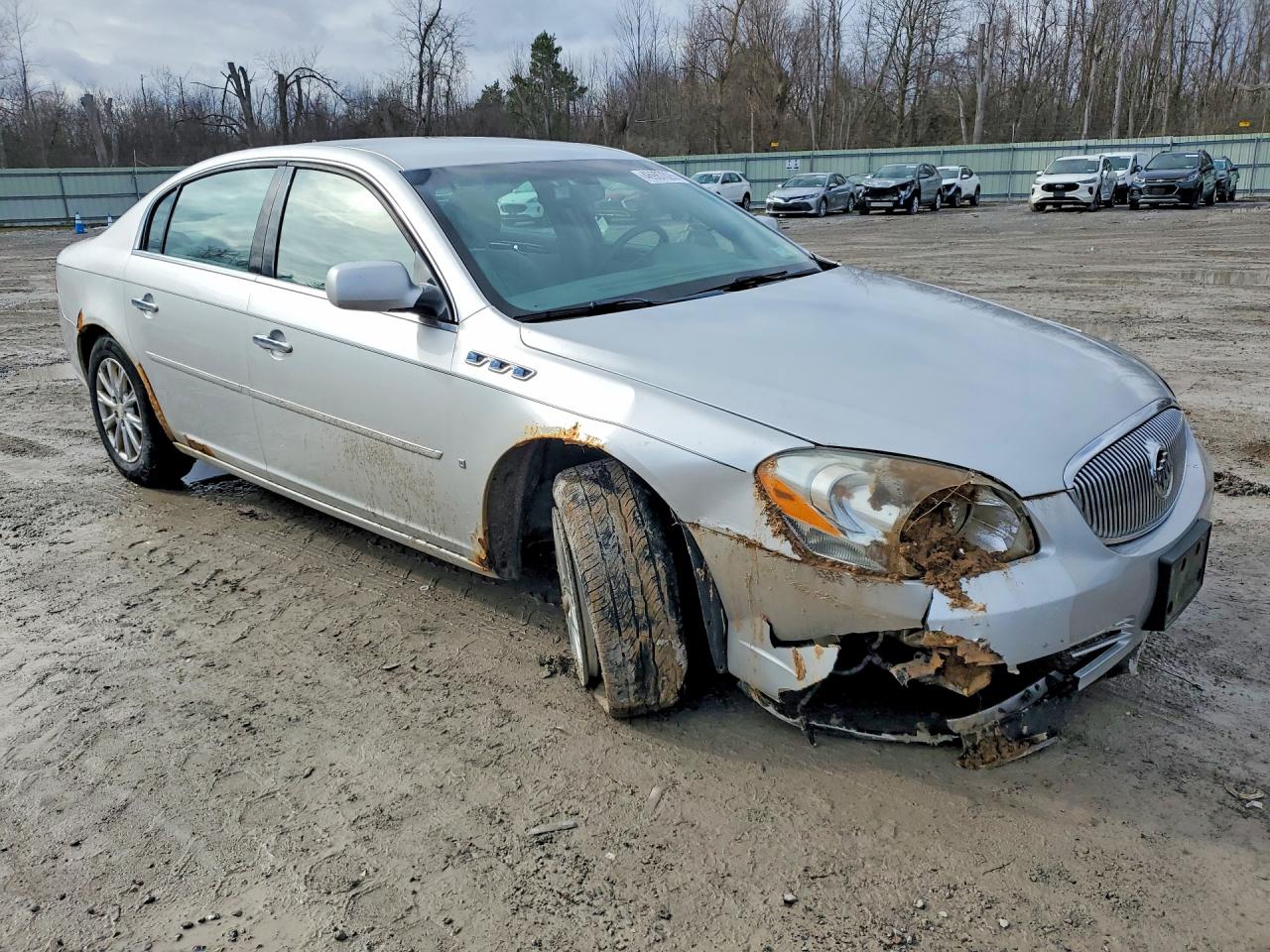2009 Buick Lucerne Cxl Silver vin: 1G4HD57129U117566