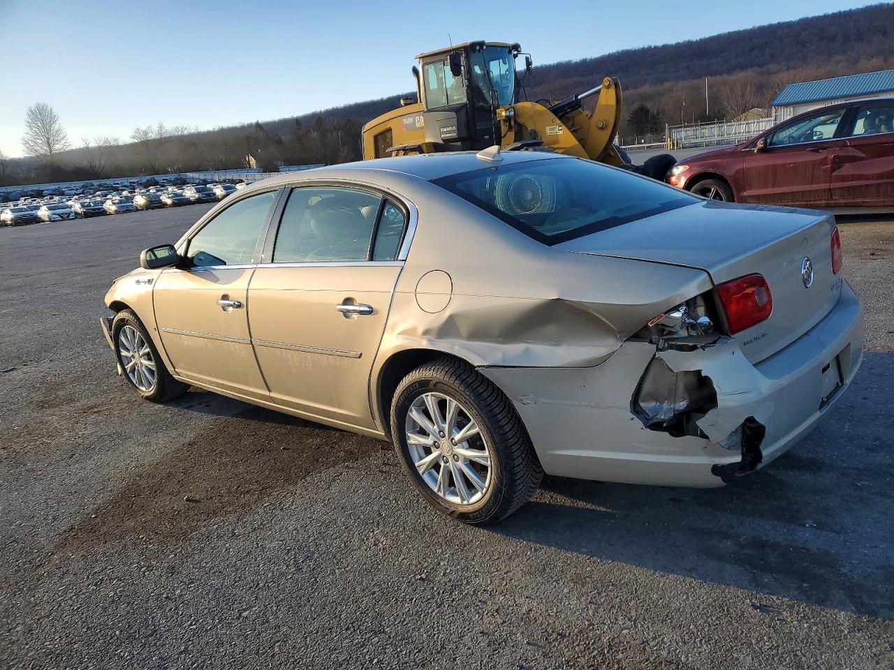 2009 Buick Lucerne Cxl Золотой vin: 1G4HD57129U131192