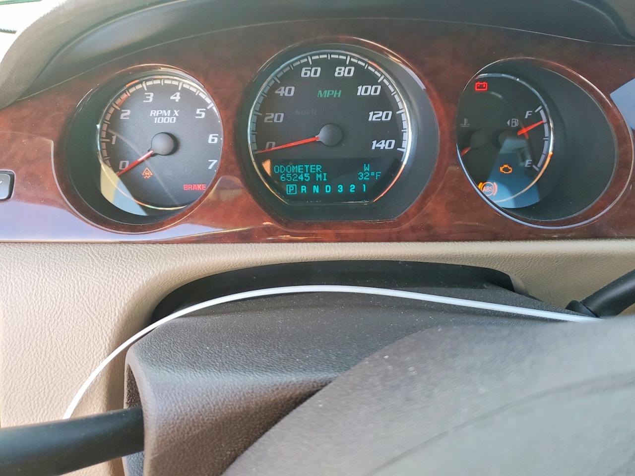 2009 Buick Lucerne Cxl Золотой vin: 1G4HD57129U131192